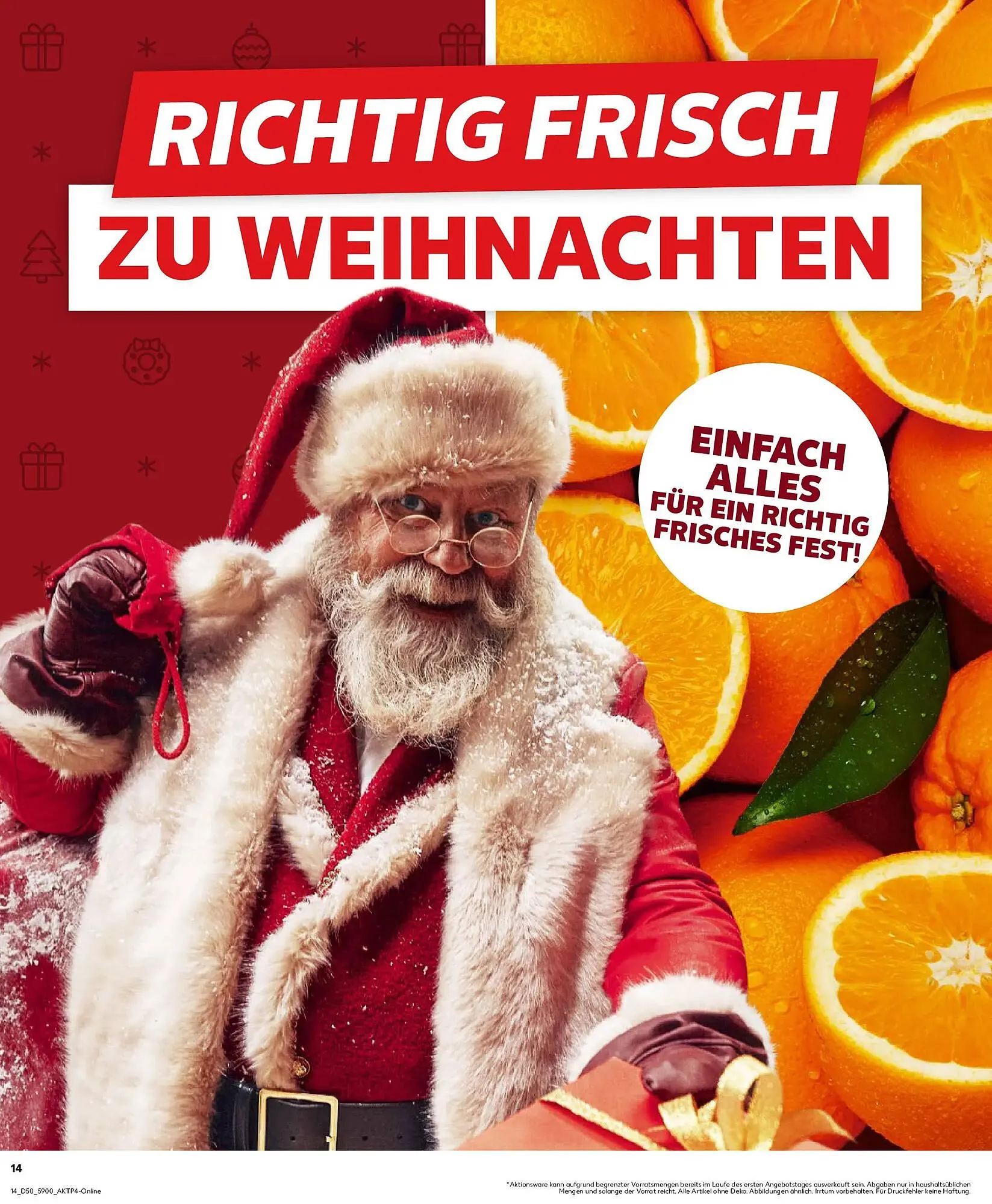 Kaufland Prospekt von 14. Dezember bis 17. Dezember 2025 - Prospekt seite 14