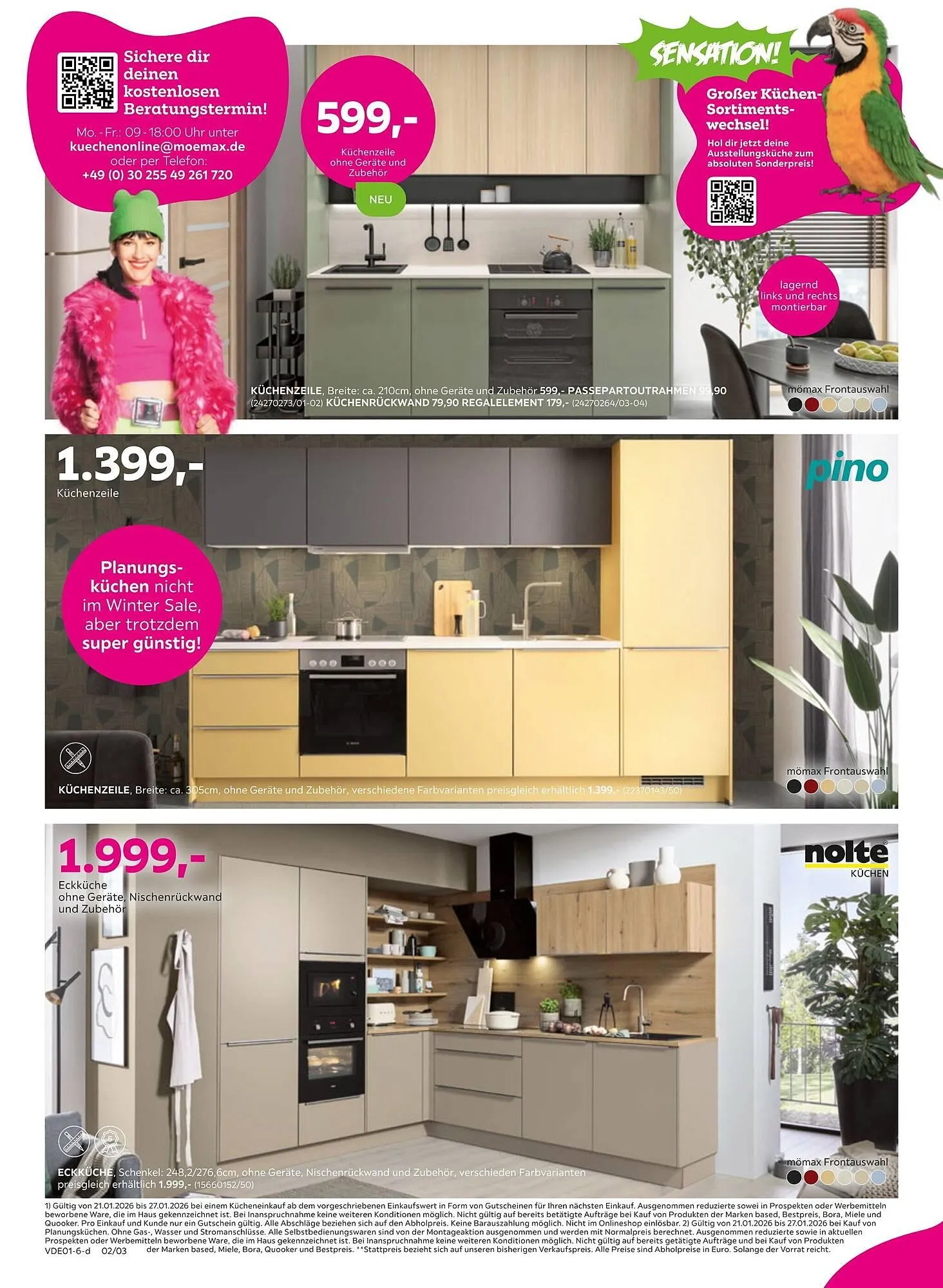 Mömax Prospekt von 19. Januar bis 27. Januar 2026 - Prospekt seite 2