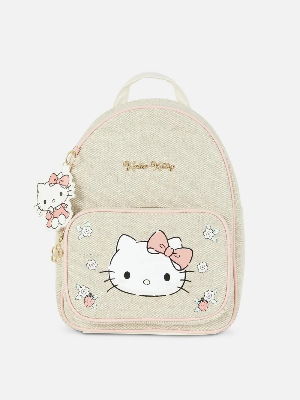 „Hello Kitty“ Leinenrucksack