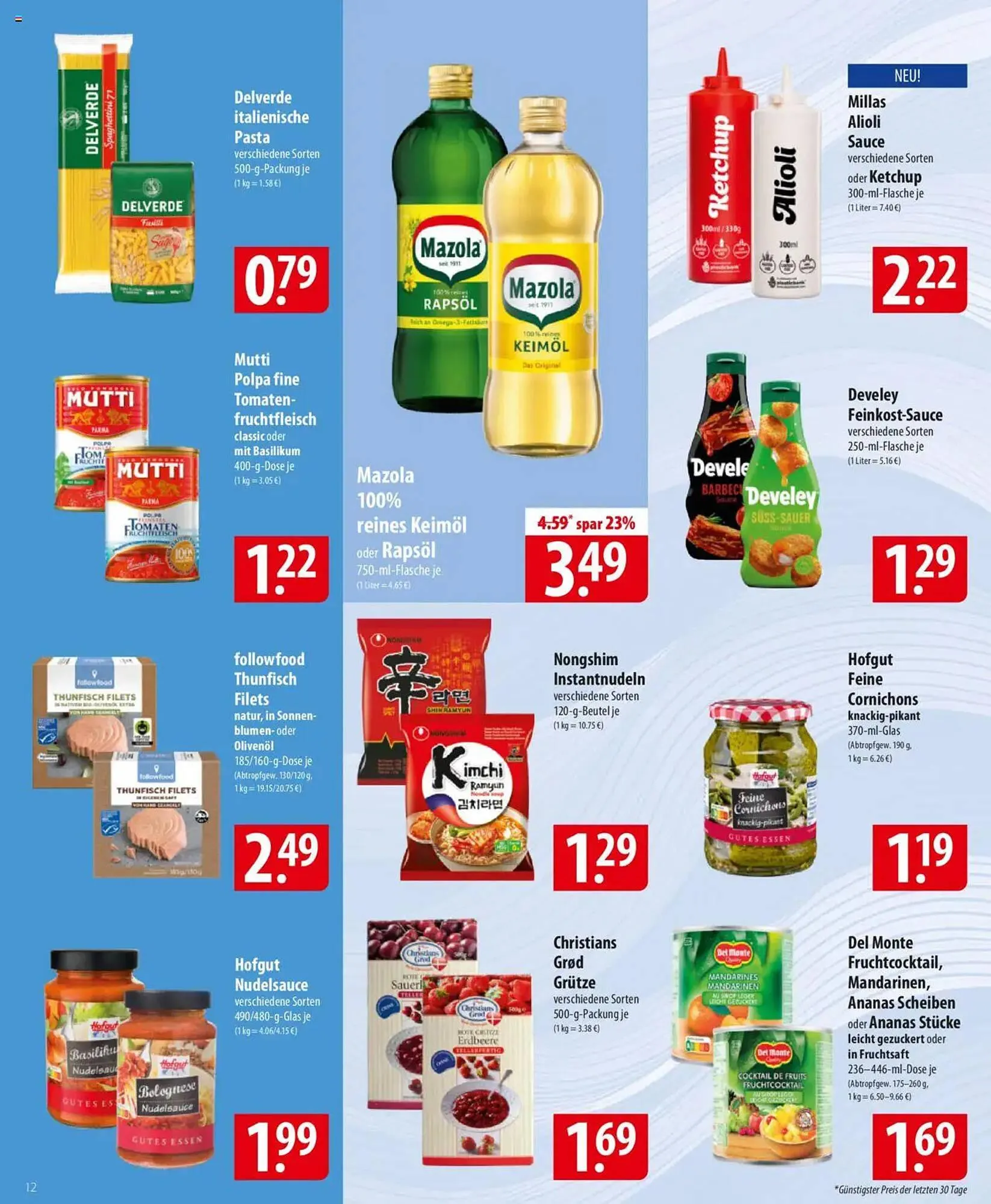 Famila Nord Ost Prospekt von 22. April bis 26. April 2025 - Prospekt seite 12