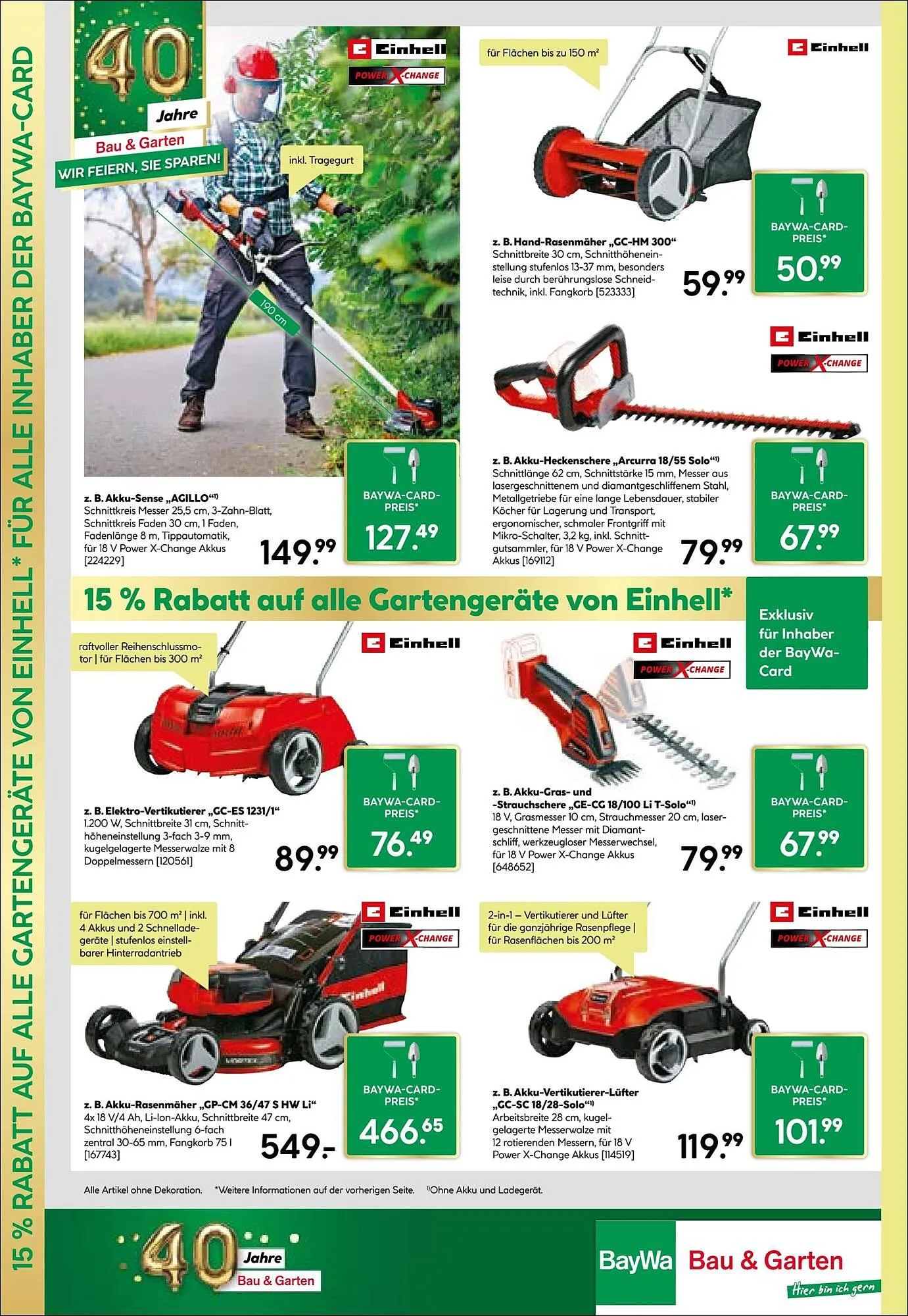 BayWa Bau & Garten Prospekt von 20. April bis 26. April 2026 - Prospekt seite 12