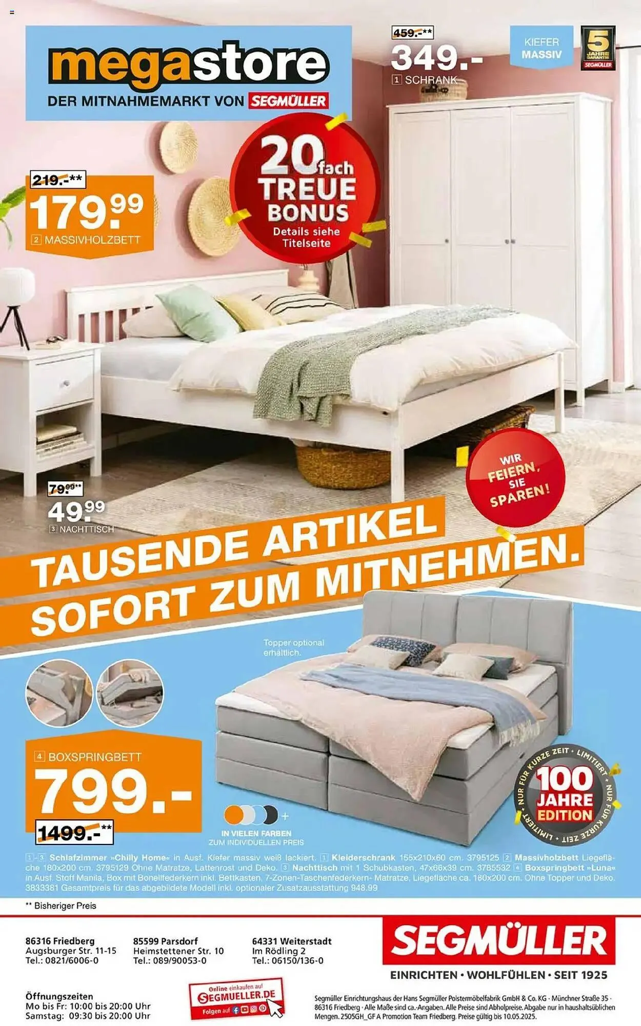 Segmüller Prospekt von 19. April bis 26. April 2025 - Prospekt seite 48