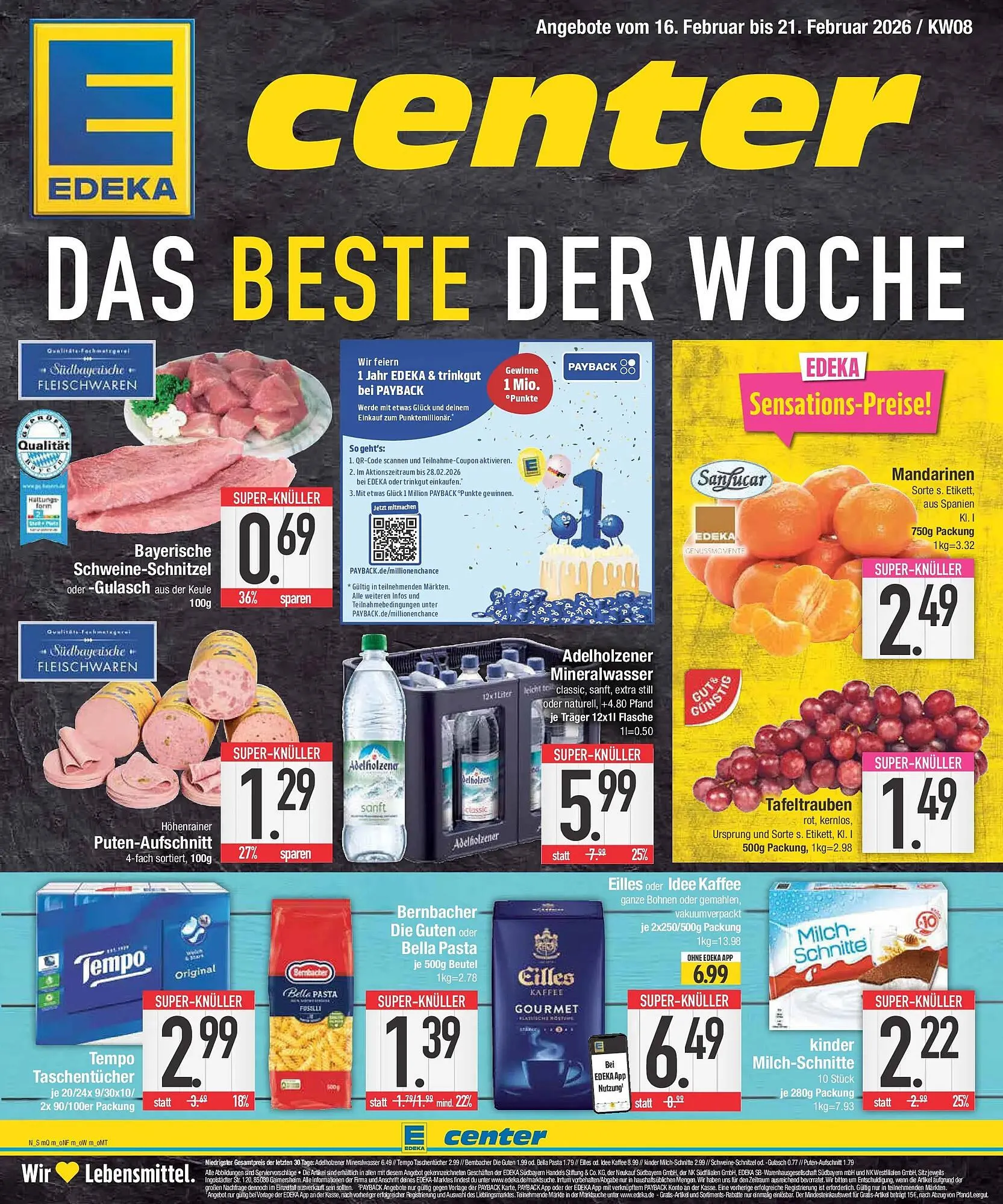 E-Center Prospekt von 15. Februar bis 21. Februar 2026 - Prospekt seite 1
