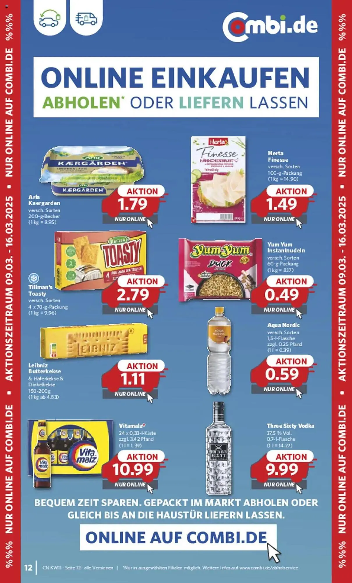 Combi Prospekt von 10. März bis 15. März 2025 - Prospekt seite 12