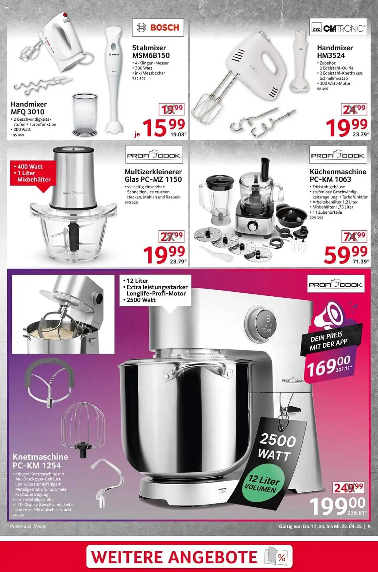 Selgros Prospekt von 17. April bis 23. April 2025 - Prospekt seite 9