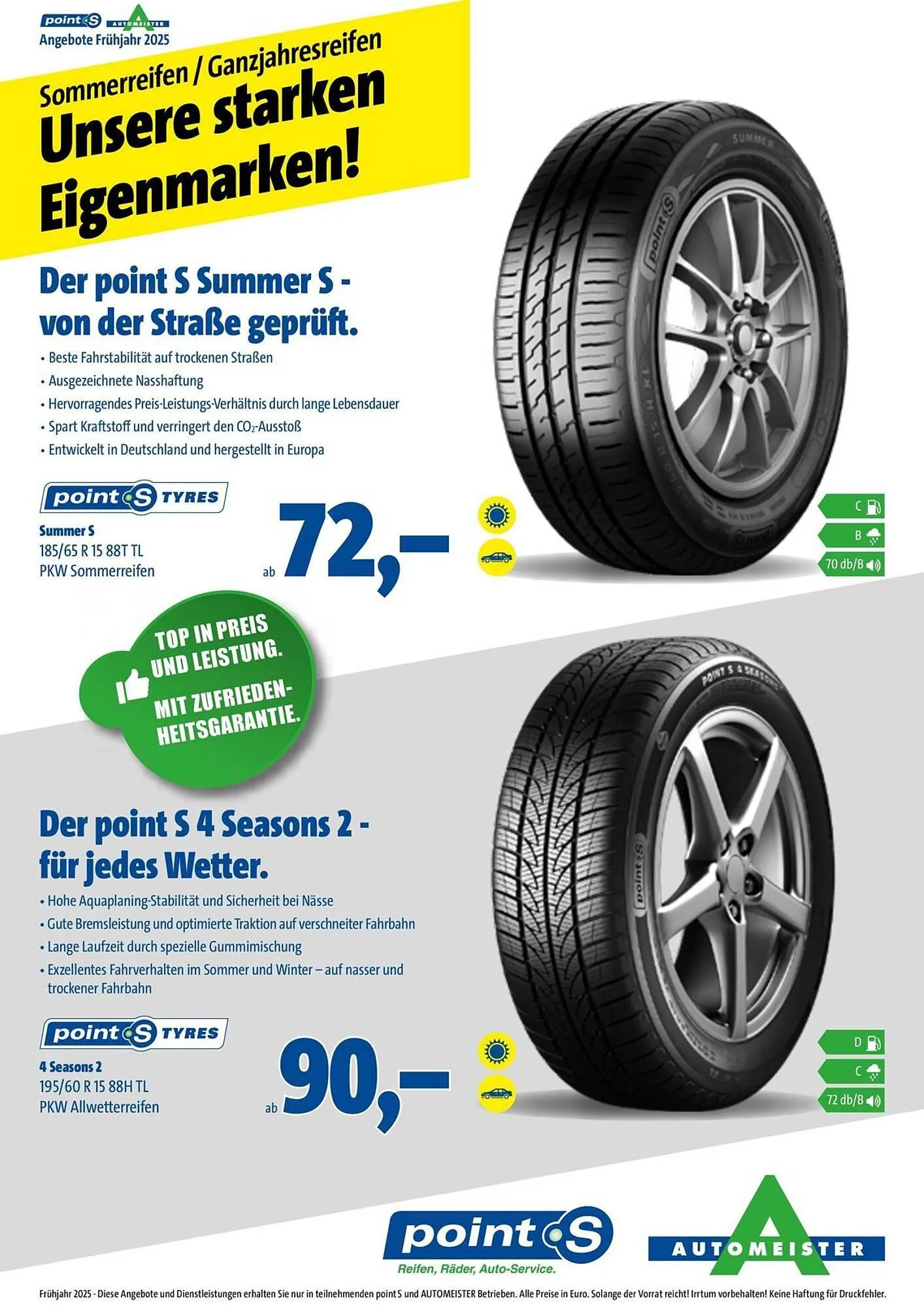 Automeister Prospekt von 17. Juni bis 31. Dezember 2025 - Prospekt seite 17
