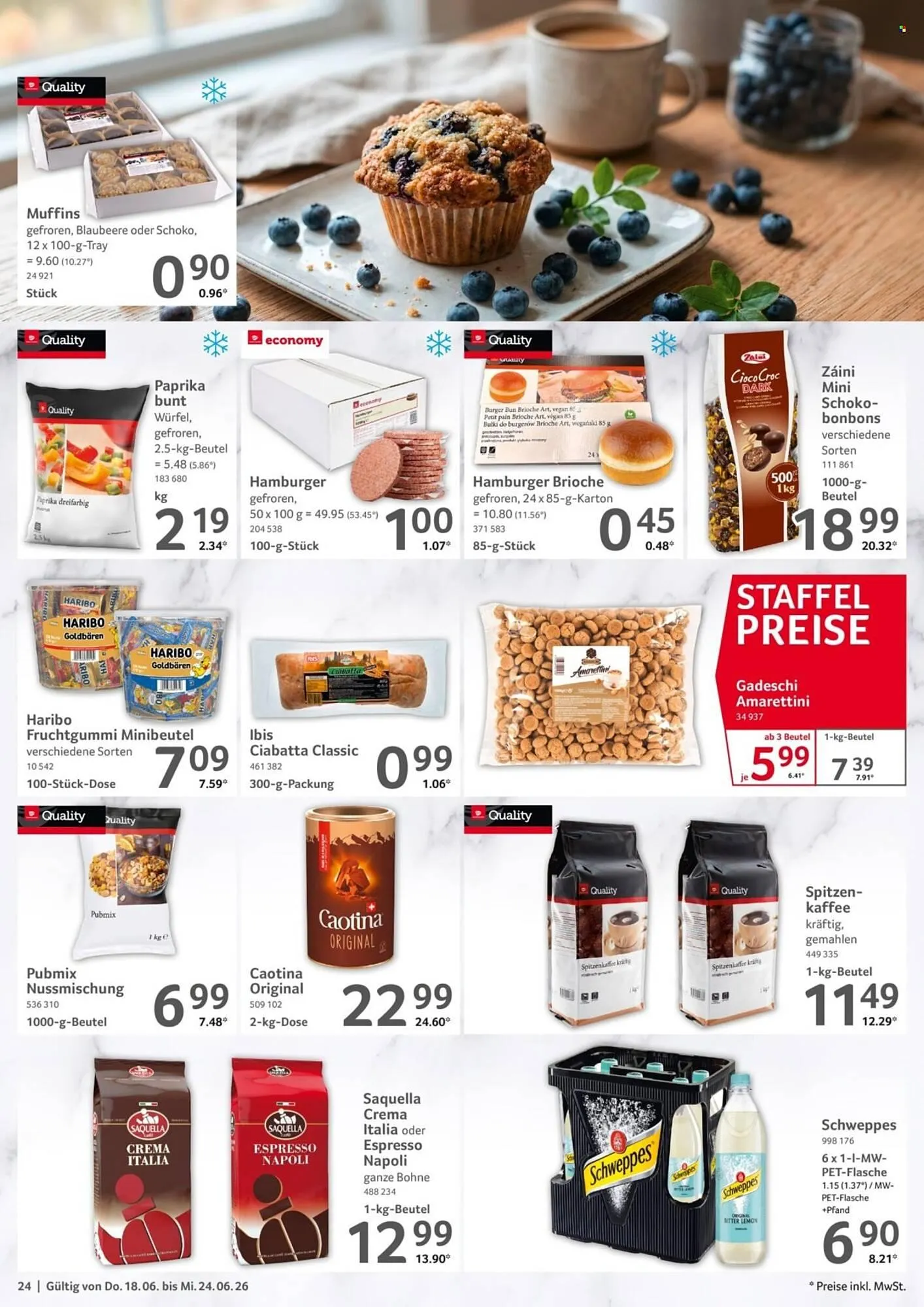 Selgros Prospekt von 18. Juni bis 24. Juni 2026 - Prospekt seite 24