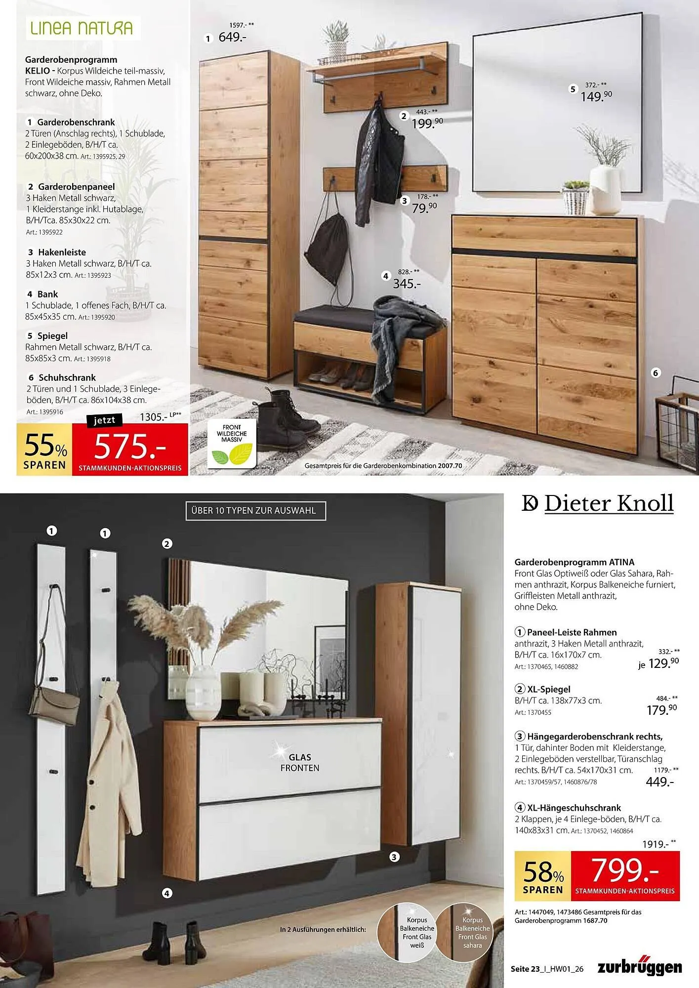 Zurbrüggen Prospekt von 27. März bis 31. Juli 2026 - Prospekt seite 23