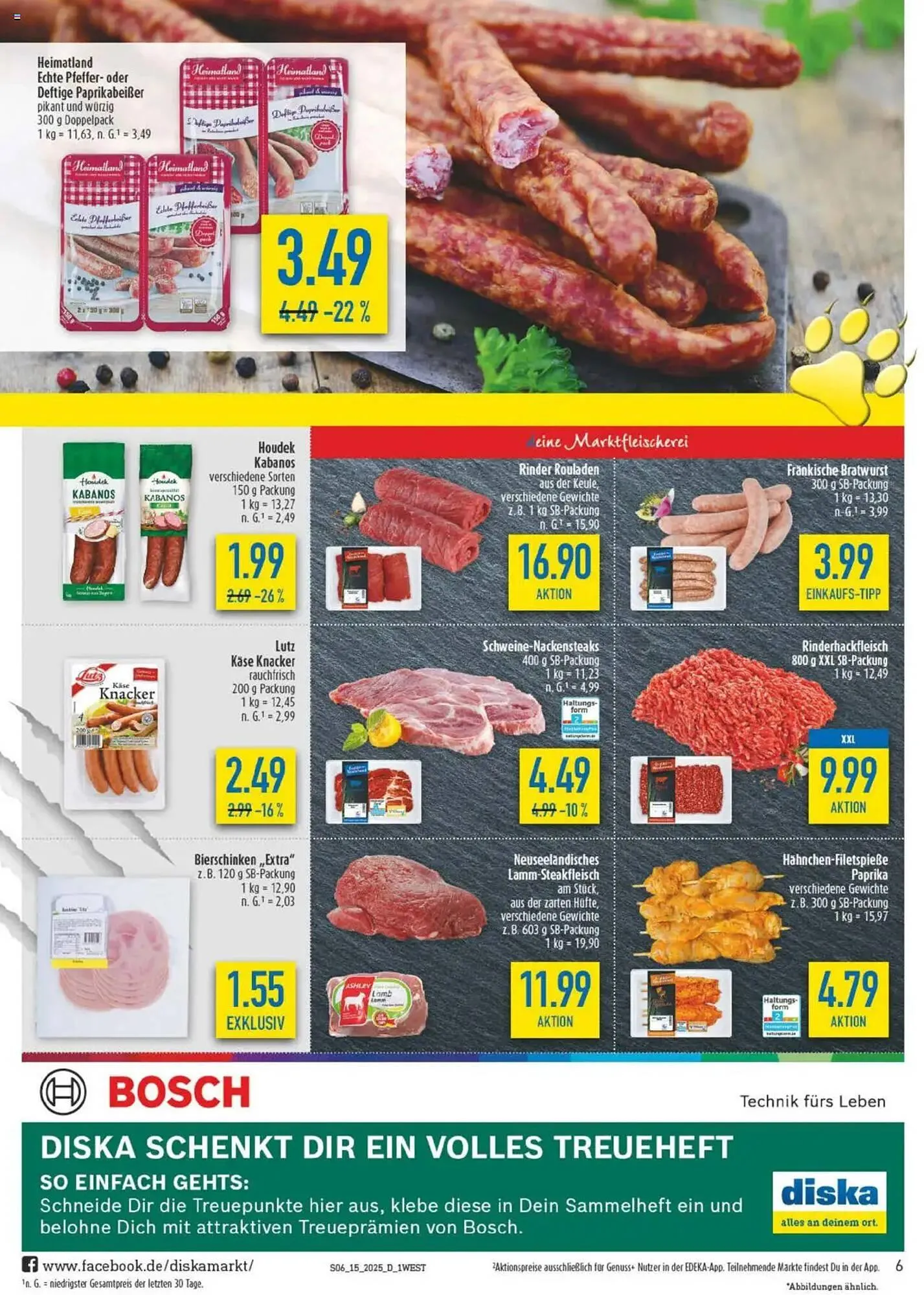 diska Prospekt von 7. April bis 12. April 2025 - Prospekt seite 6