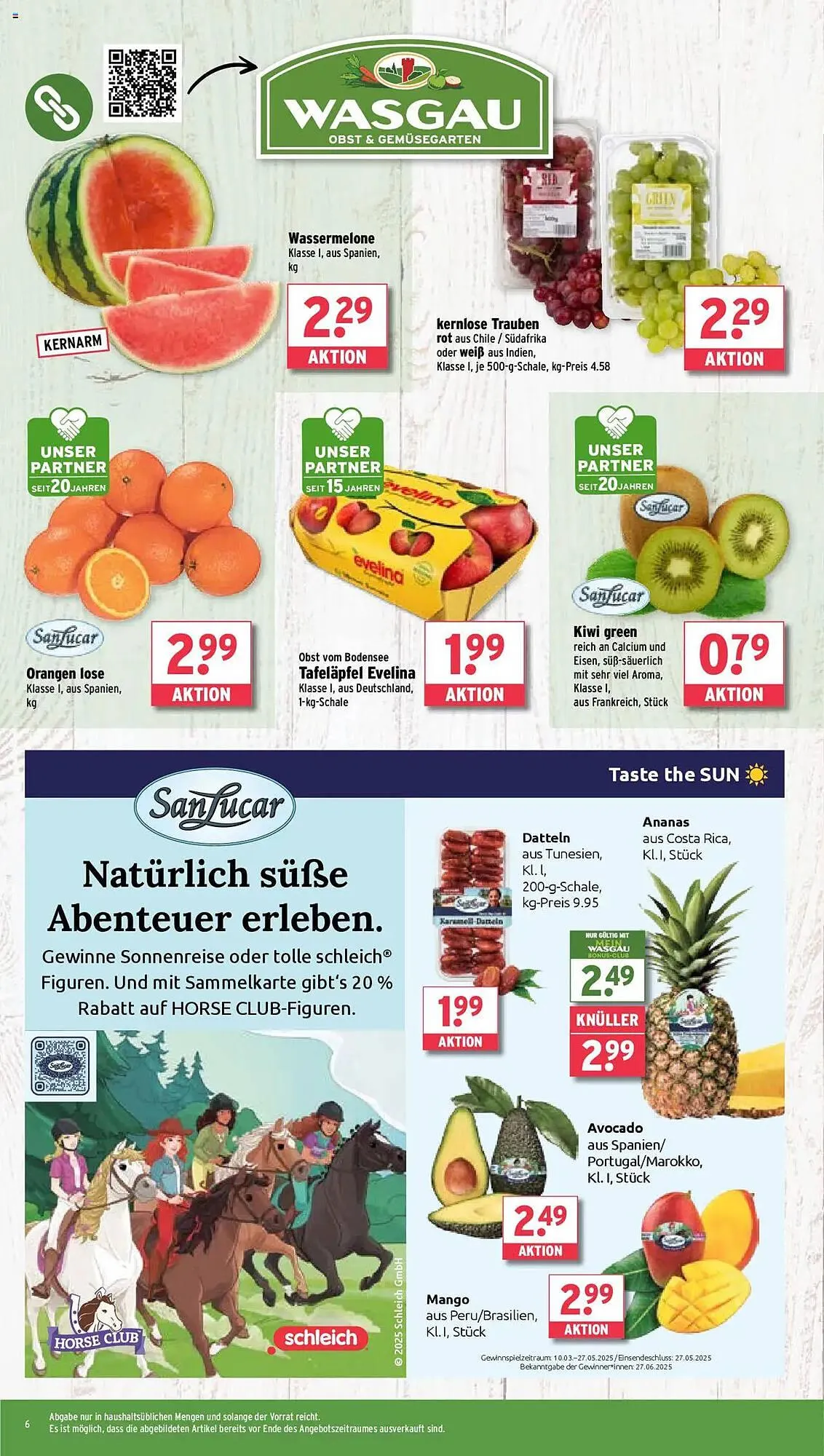 Wasgau Prospekt von 22. April bis 27. April 2025 - Prospekt seite 6