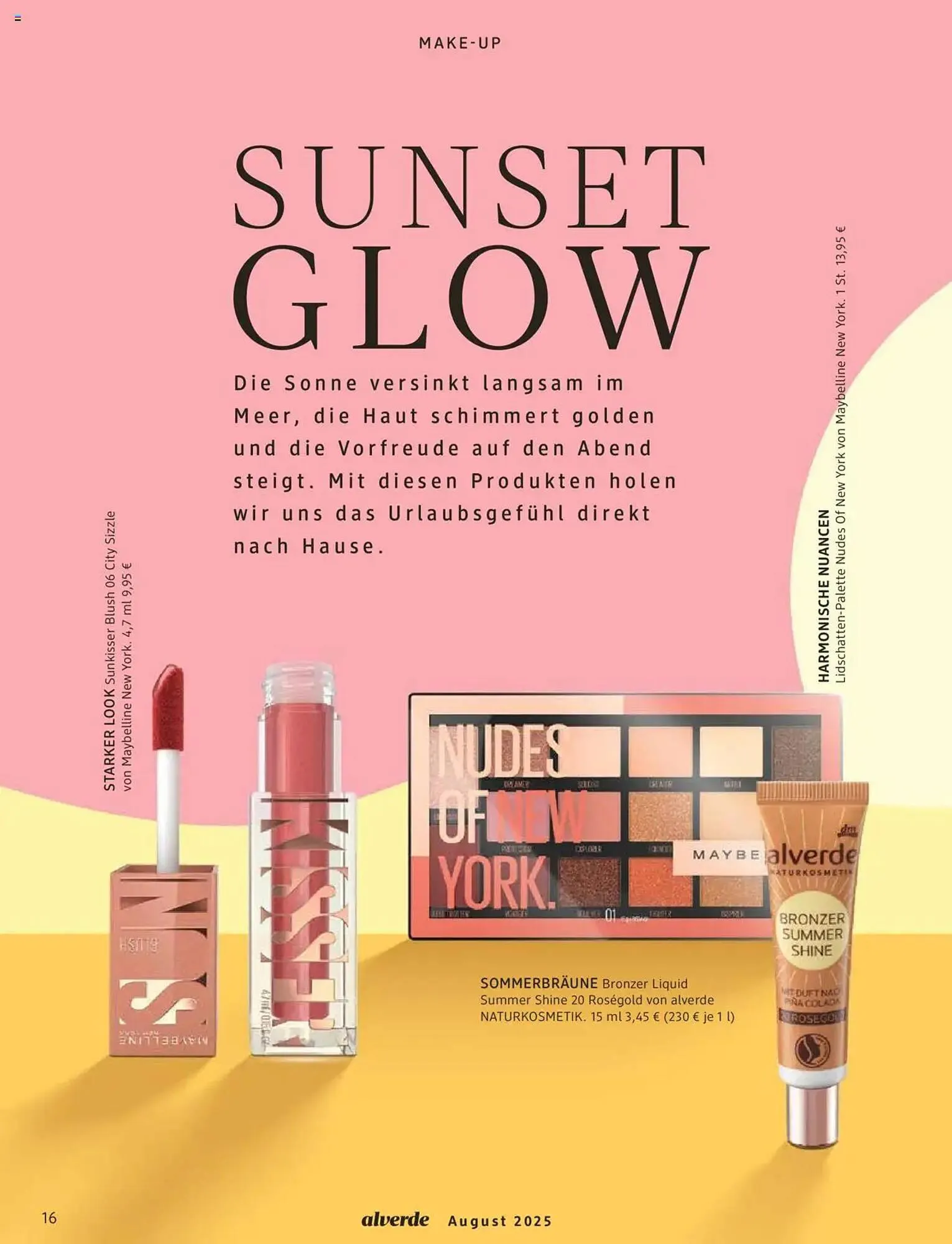 dm drogerie Prospekt von 1. August bis 31. August 2025 - Prospekt seite 16