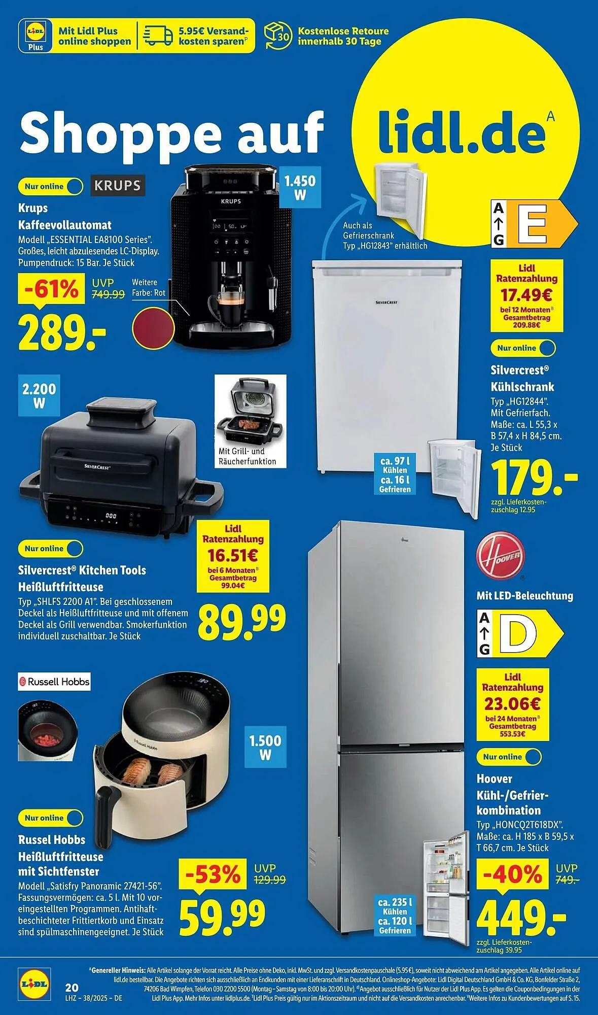 Lidl Prospekt von 15. September bis 21. September 2025 - Prospekt seite 32