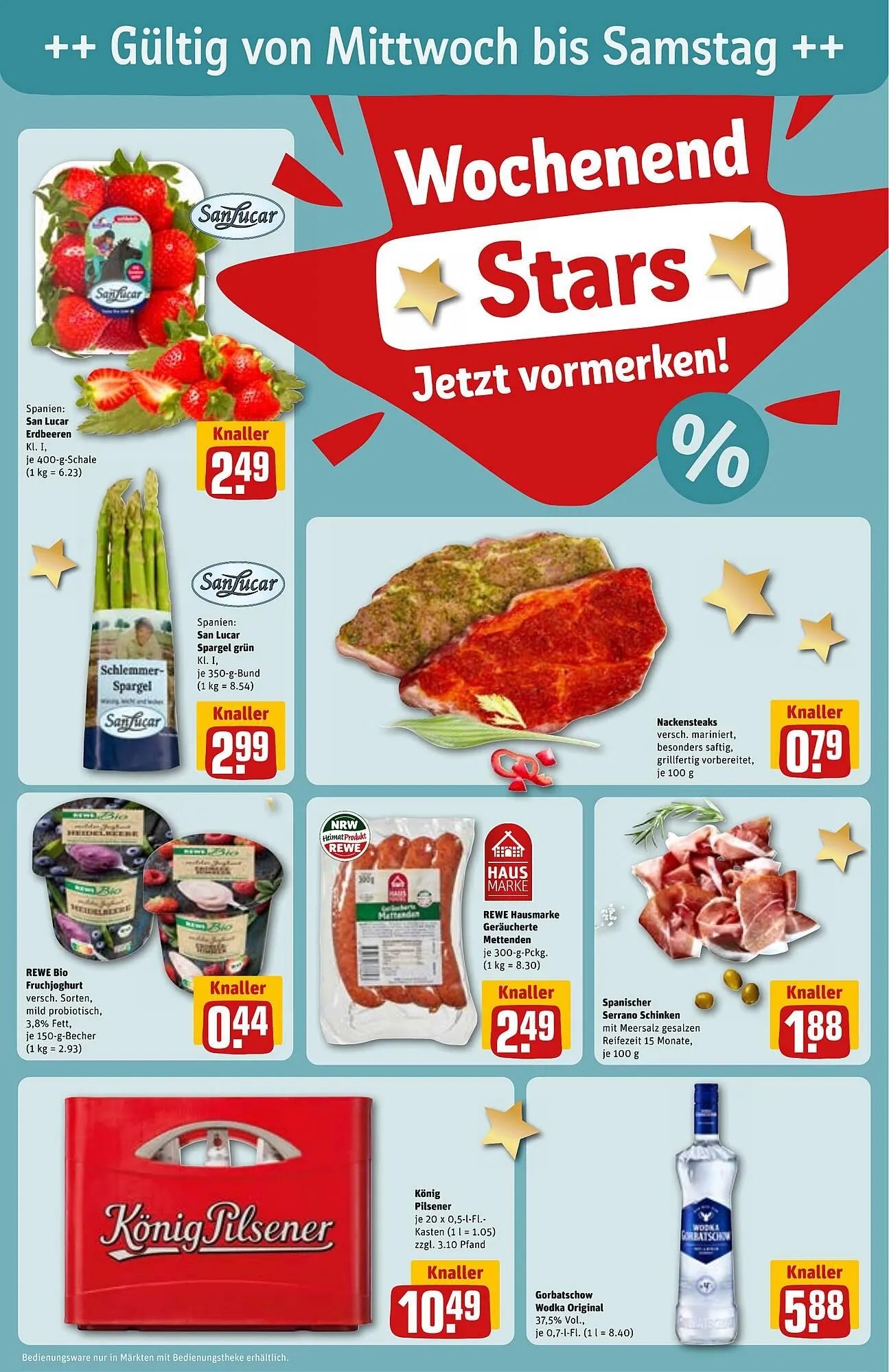 REWE Prospekt von 14. April bis 19. April 2025 - Prospekt seite 30
