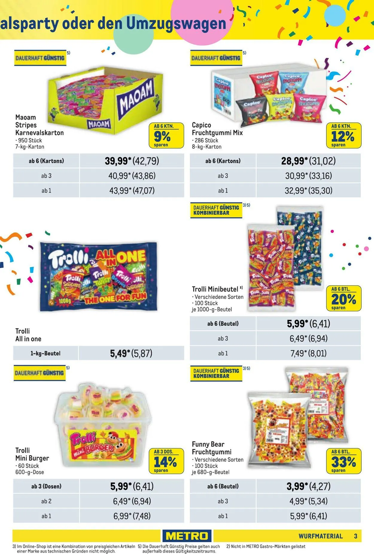 Metro Aktueller Prospekt von 21. Mai bis 4. Juni 2025 - Prospekt seite 3