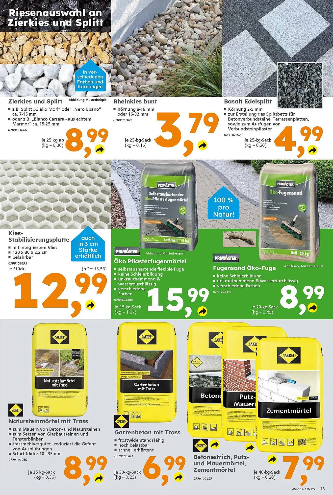 Globus Baumarkt Prospekt von 4. Mai bis 10. Mai 2025 - Prospekt seite 13