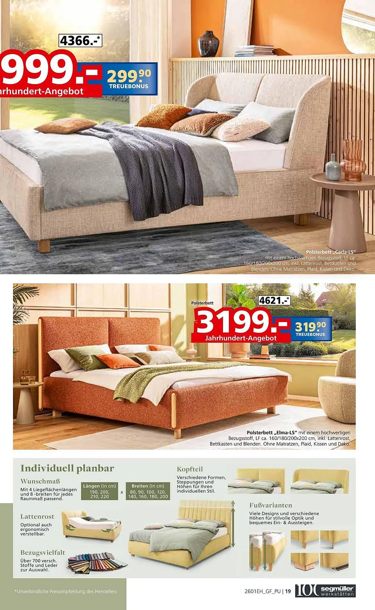 Segmüller Prospekt von 27. Dezember bis 10. Januar 2026 - Prospekt seite 19