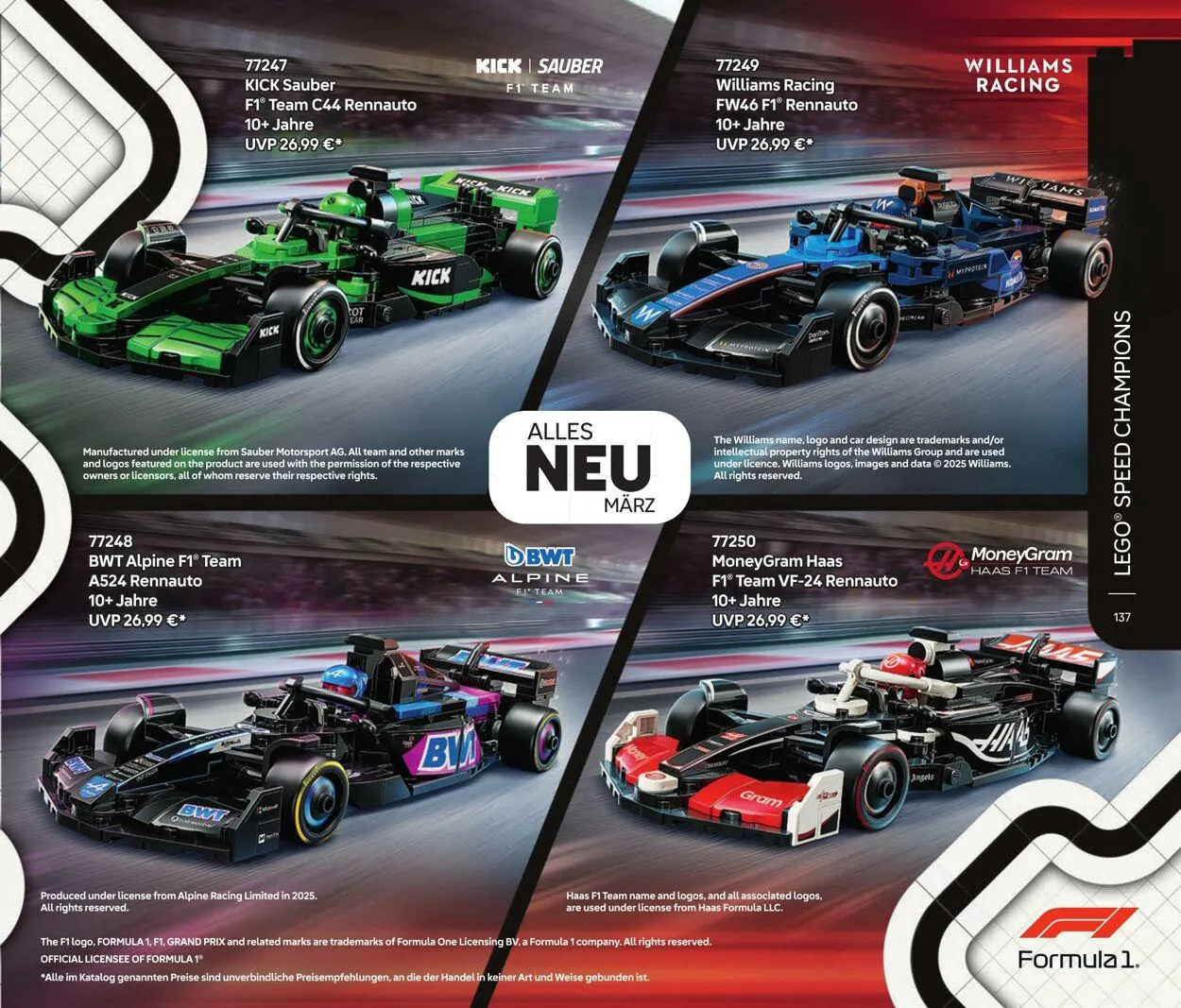 LEGO Aktueller Prospekt von 13. Mai bis 27. Mai 2025 - Prospekt seite 137