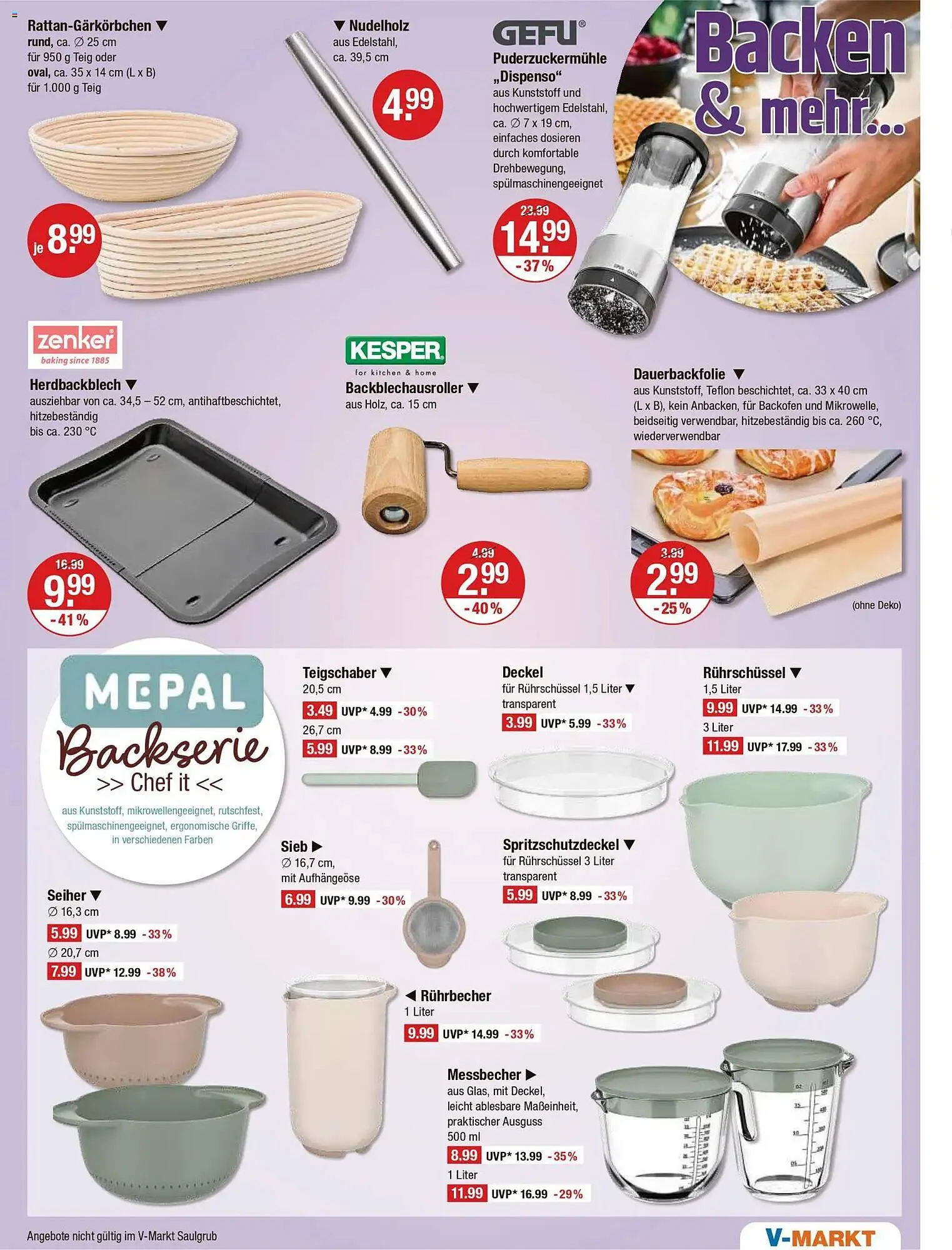 V Markt Prospekt von 6. November bis 12. November 2025 - Prospekt seite 17