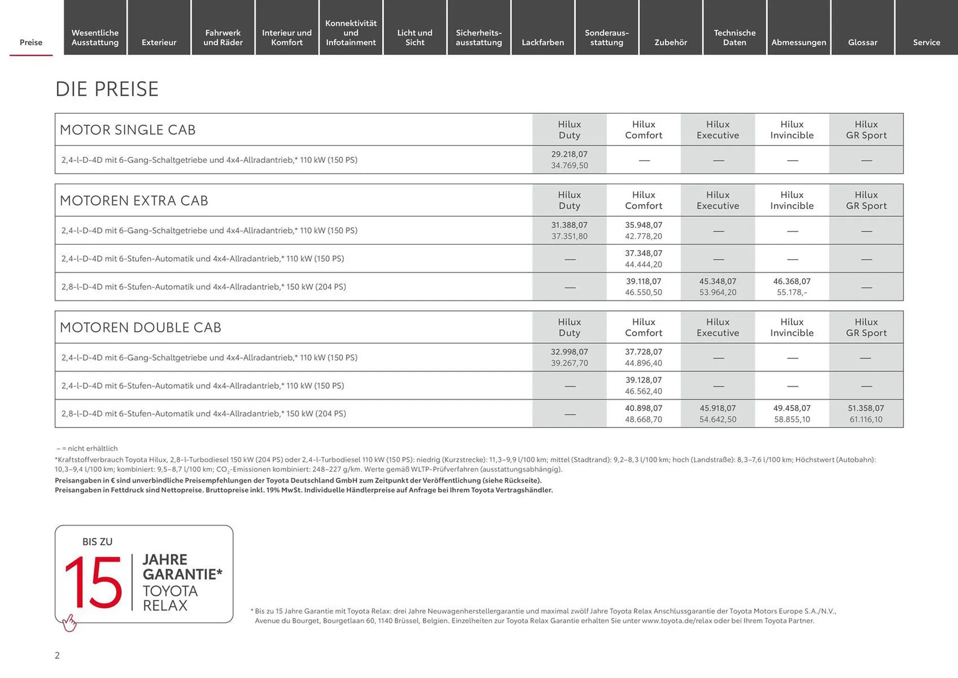 Toyota Prospekt von 6. April bis 6. April 2025 - Prospekt seite 2