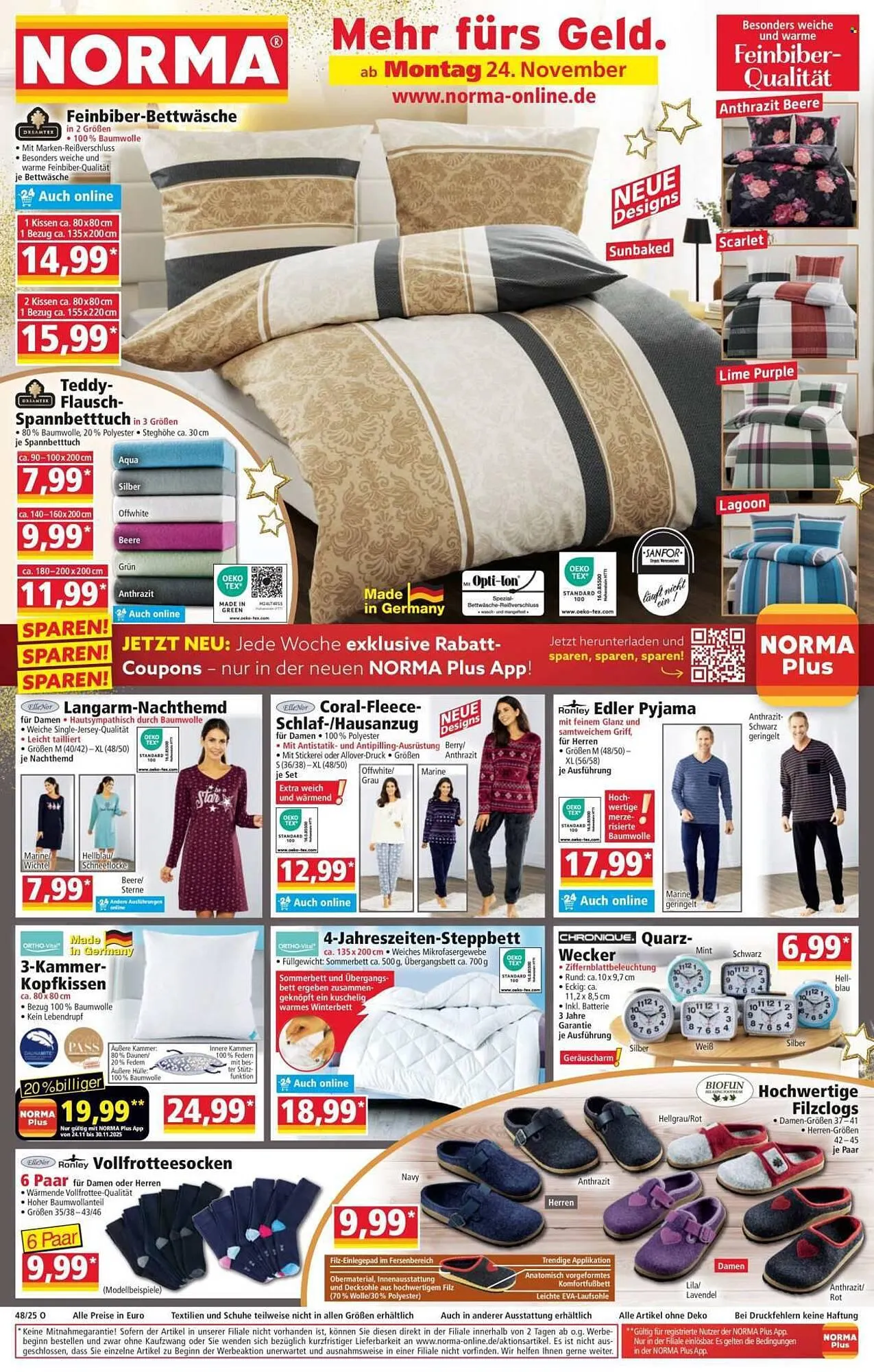 Norma Prospekt von 24. November bis 30. November 2025 - Prospekt seite 1