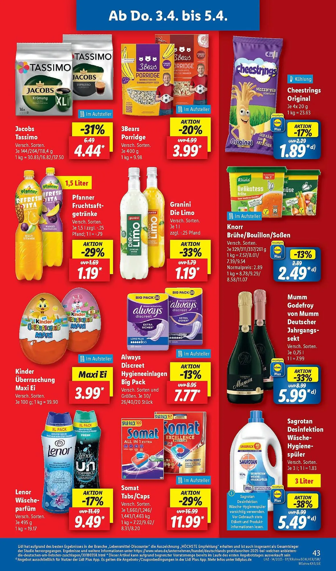 Lidl Prospekt von 31. März bis 5. April 2025 - Prospekt seite 53