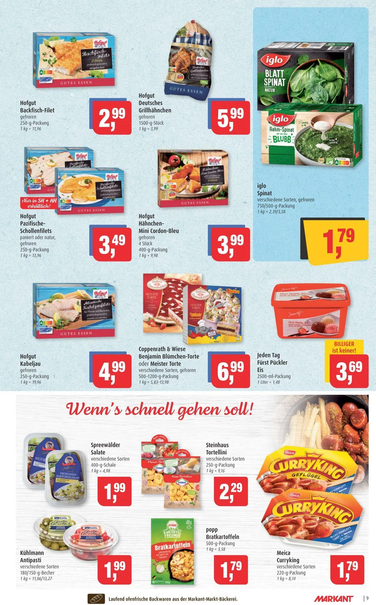 Markant Aktueller Prospekt von 2. August bis 16. August 2025 - Prospekt seite 9