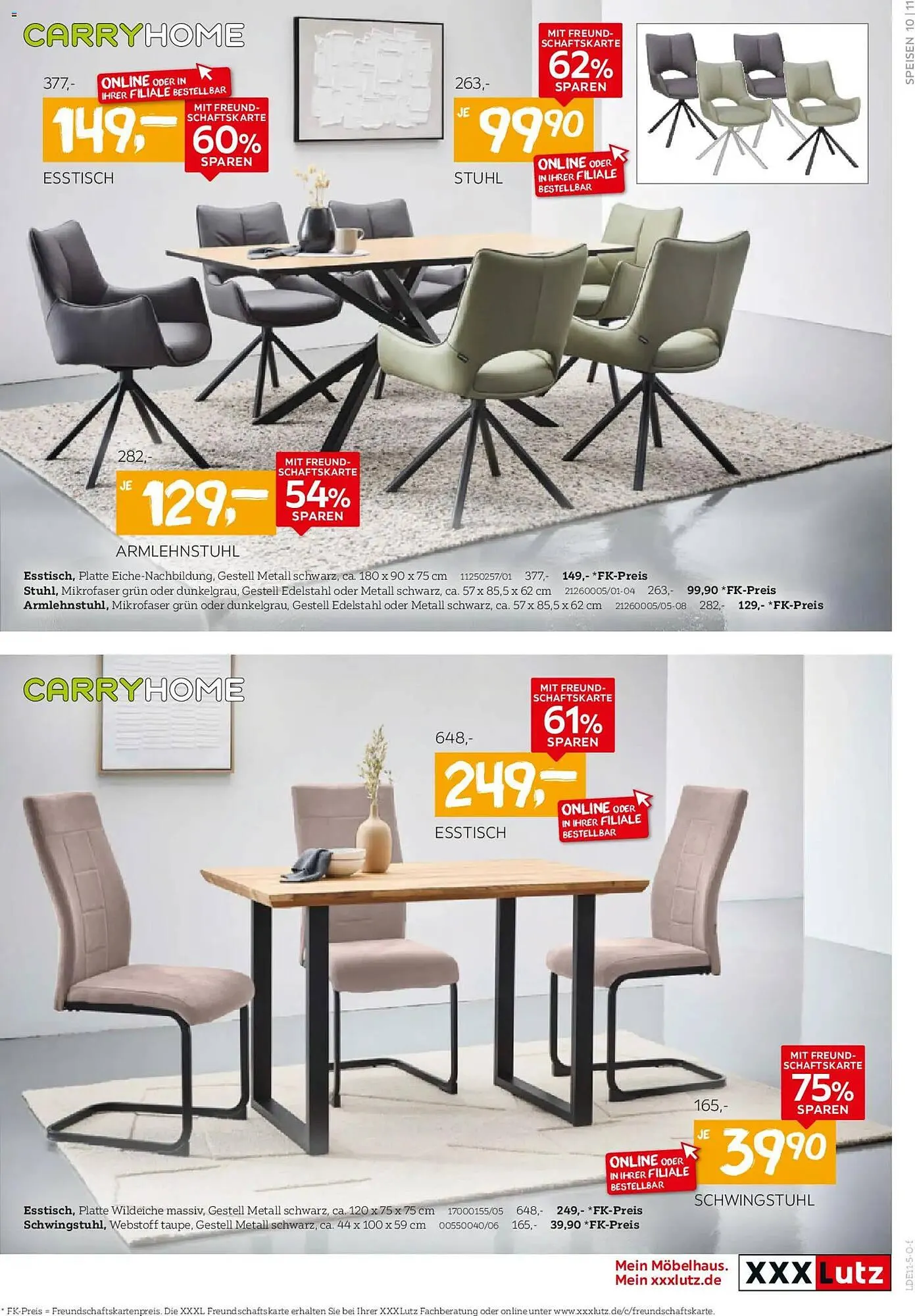 XXXLutz Prospekt von 26. Oktober bis 9. November 2025 - Prospekt seite 11