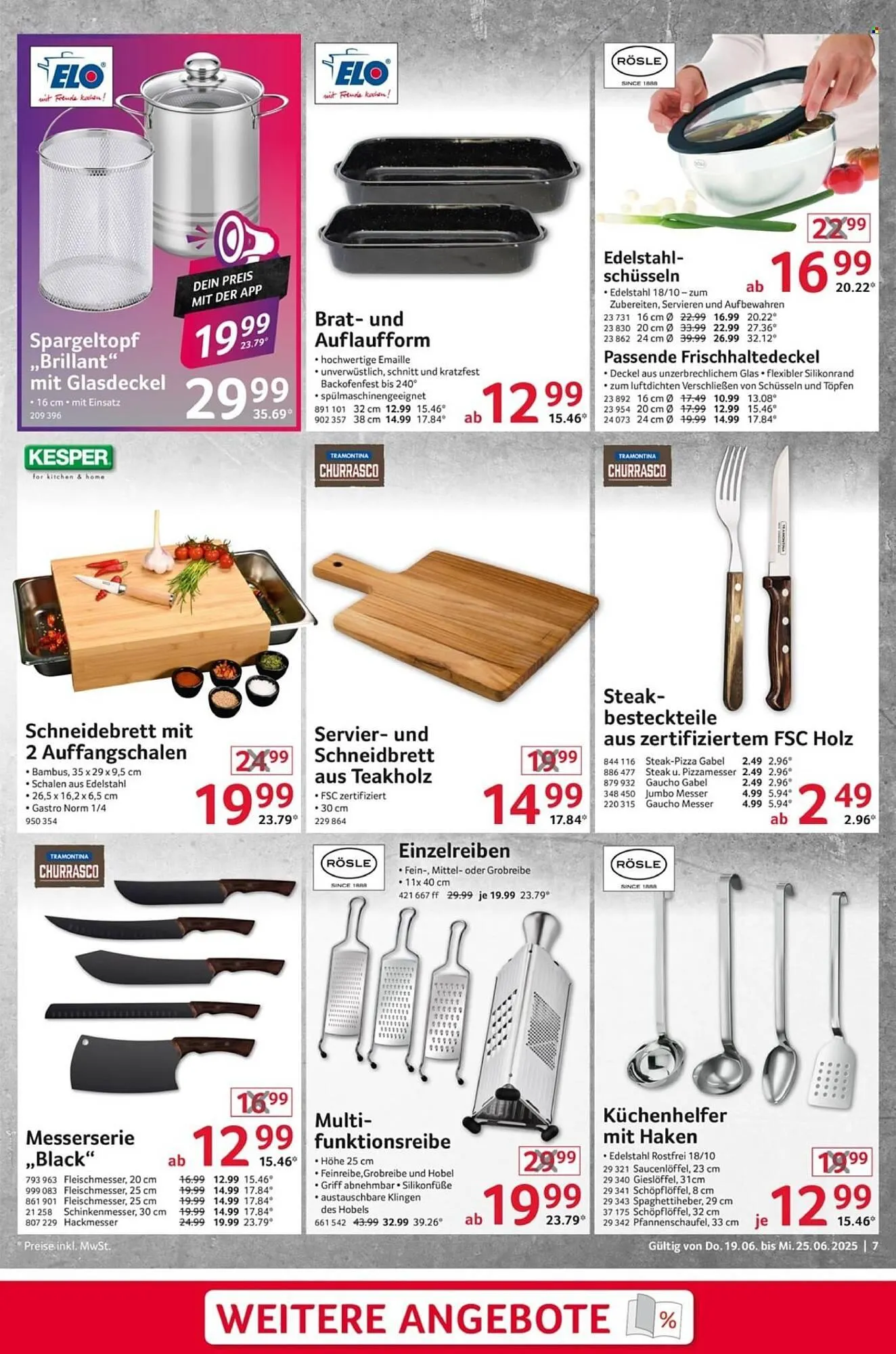 Selgros Prospekt von 19. Juni bis 25. Juni 2025 - Prospekt seite 7