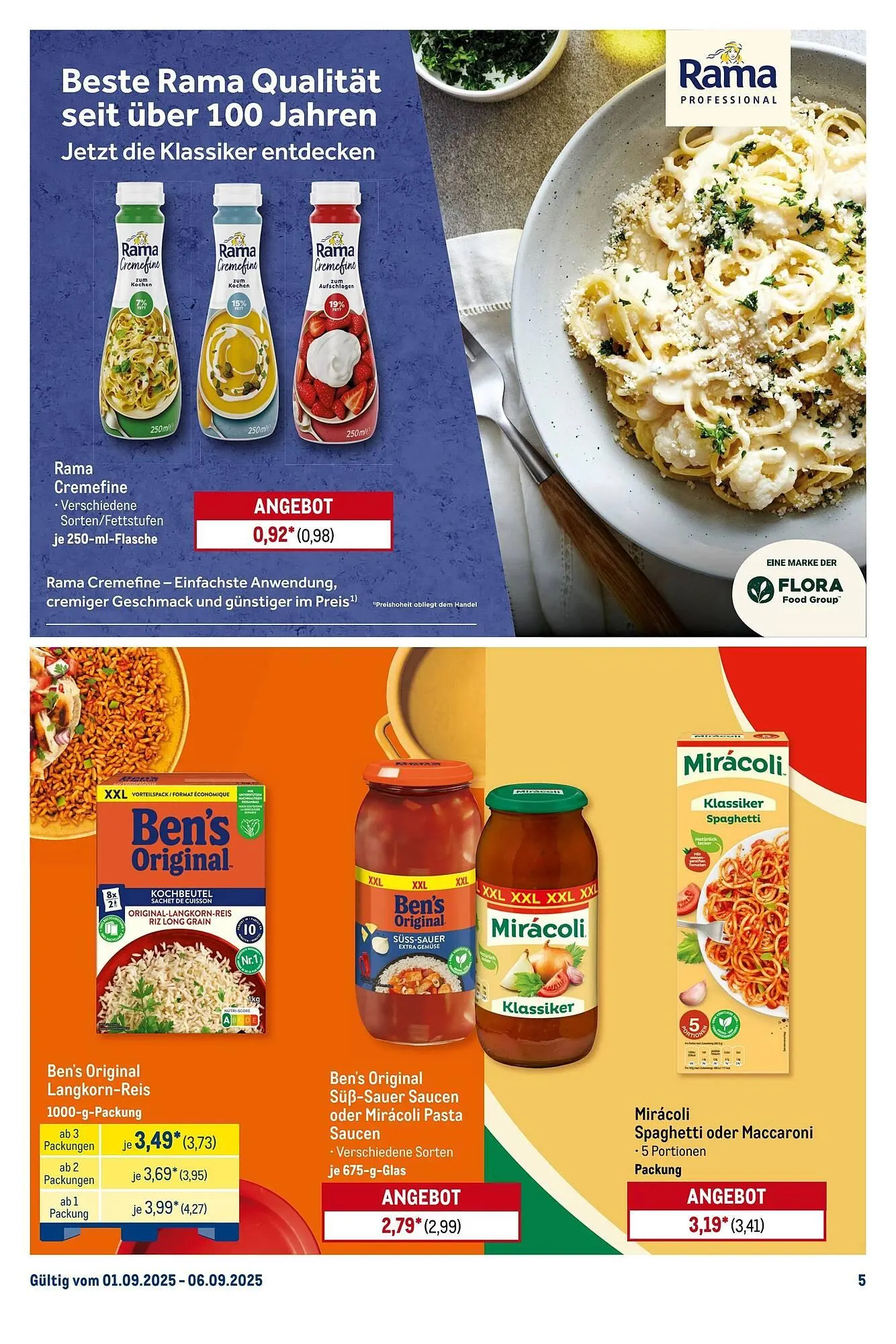 METRO Prospekt von 1. September bis 6. September 2025 - Prospekt seite 5