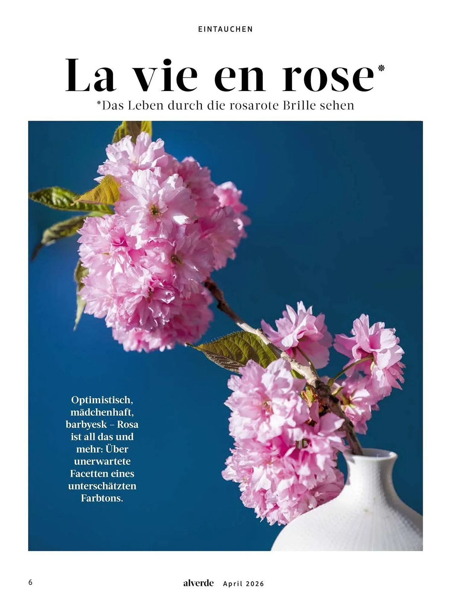 Dm drogerie Magazin von 1. April bis 30. April 2026 - Prospekt seite 6