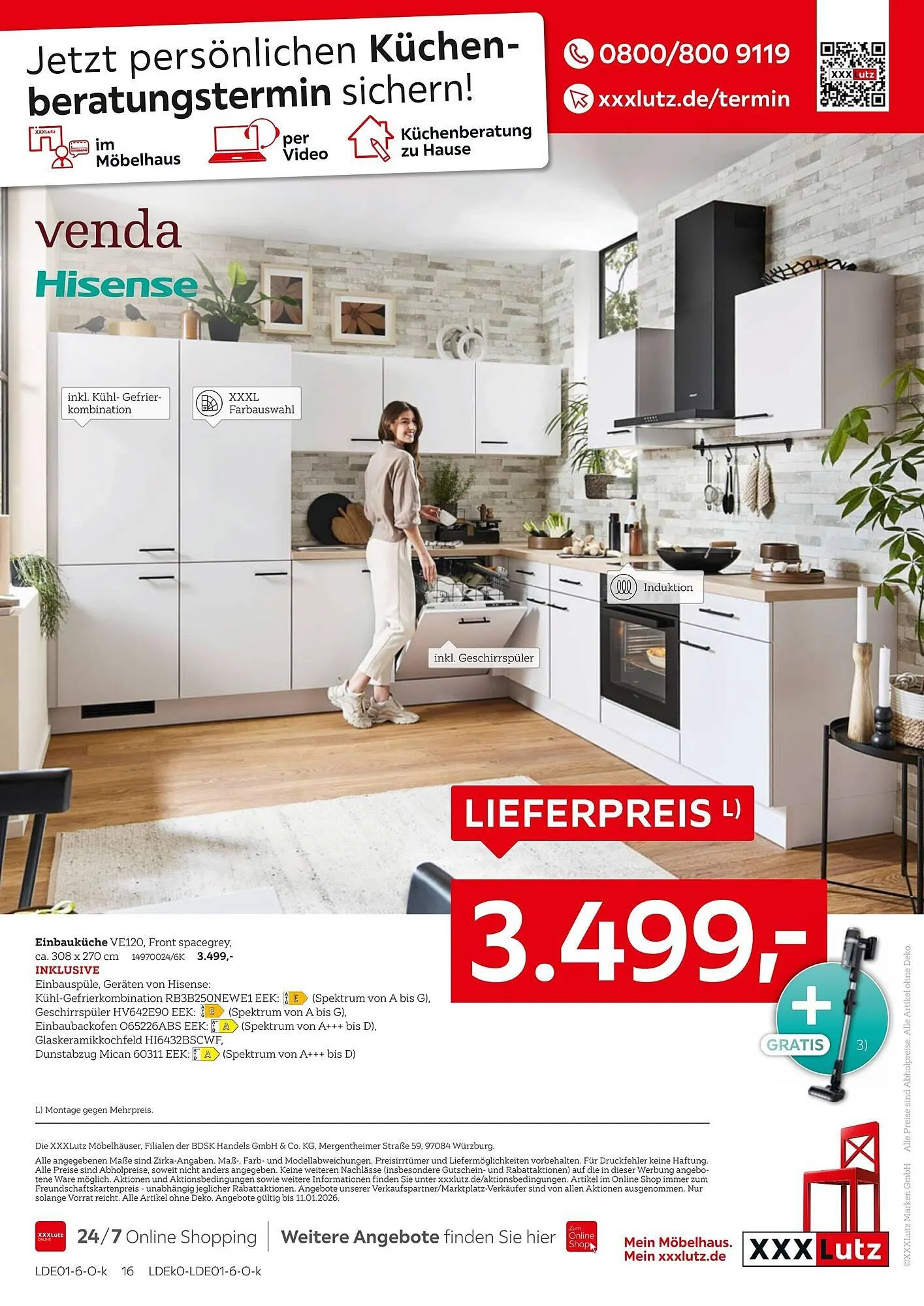 XXXLutz Prospekt von 29. Dezember bis 11. Januar 2026 - Prospekt seite 16