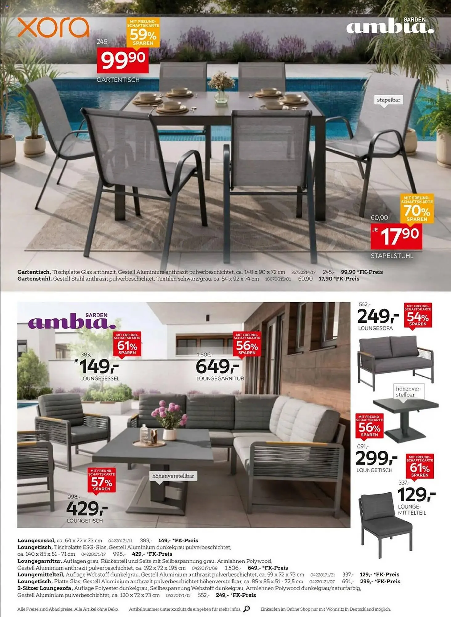 XXXLutz Prospekt von 4. April bis 18. April 2026 - Prospekt seite 14