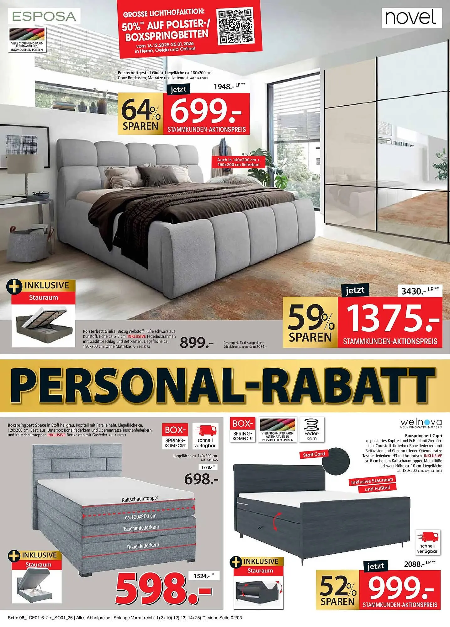 Zurbrüggen Prospekt von 2. Dezember bis 10. Januar 2026 - Prospekt seite 8