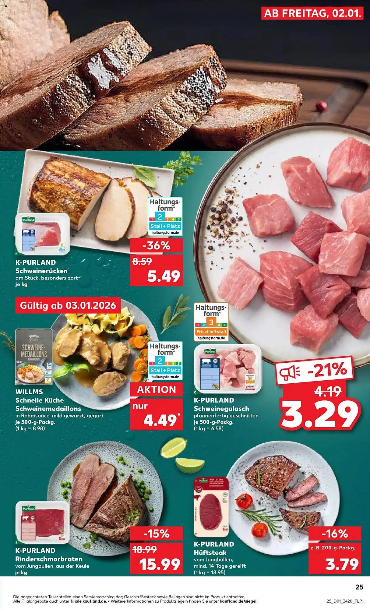 Kaufland Prospekt von 2. Januar bis 7. Januar 2026 - Prospekt seite 25