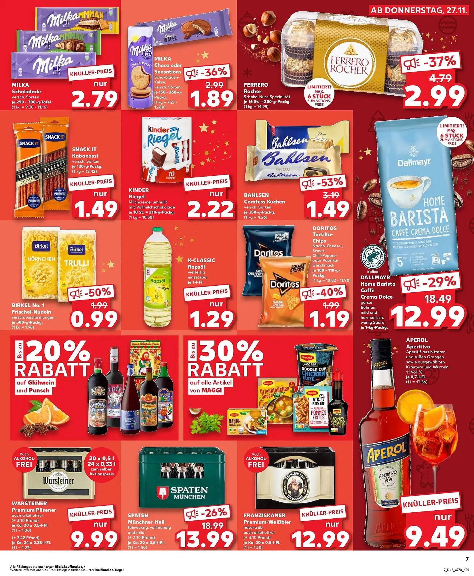 Kaufland Prospekt von 30. November bis 3. Dezember 2025 - Prospekt seite 7