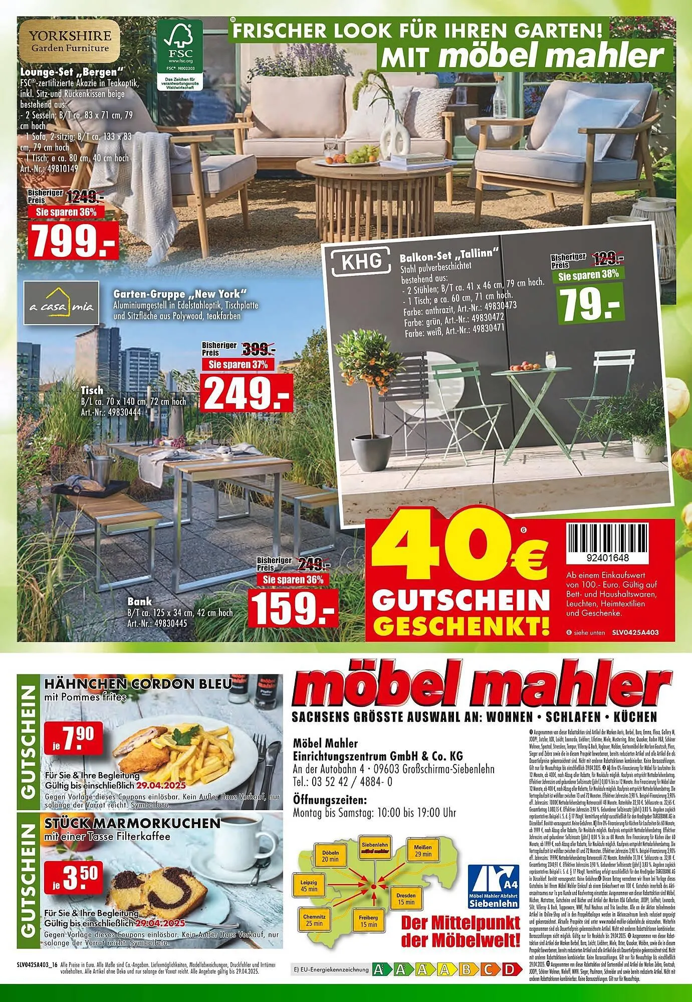 Möbel Mahler Prospekt von 26. März bis 1. April 2025 - Prospekt seite 16