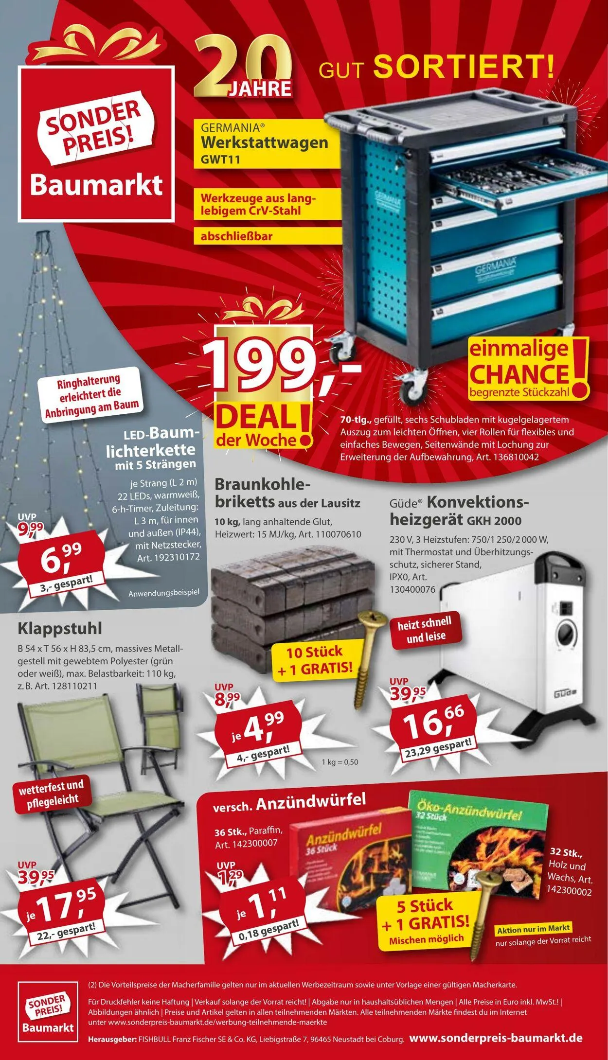 Sonderpreis Baumarkt Aktueller Prospekt von 22. November bis 6. Dezember 2025 - Prospekt seite 12