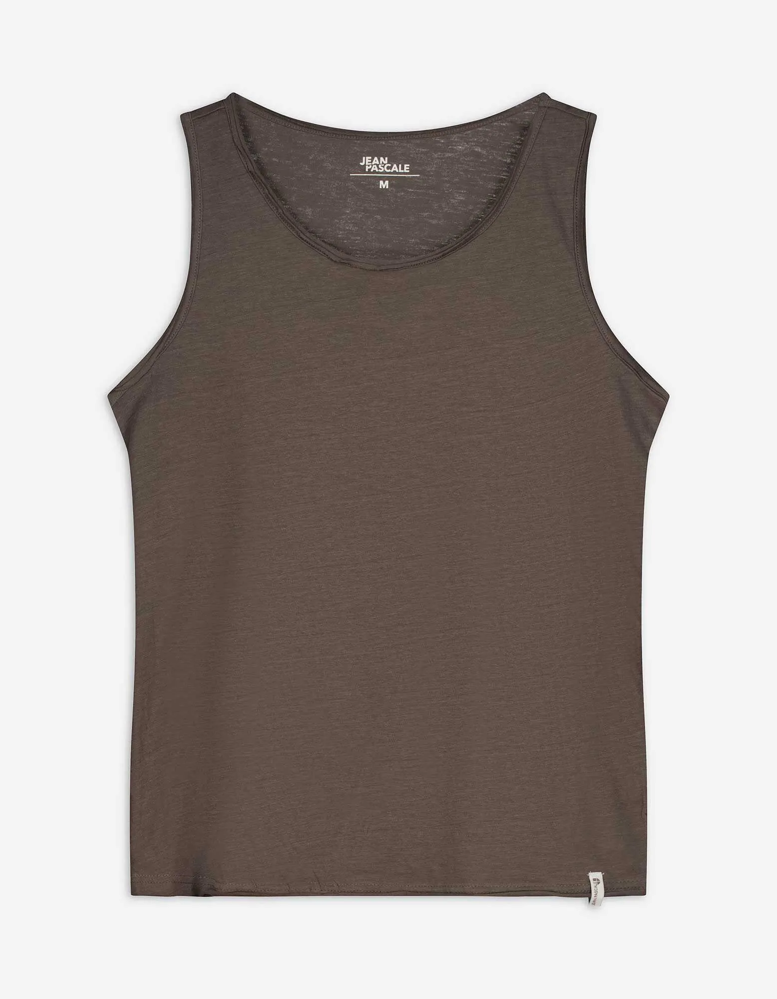 Tanktop - Regular Fit - hellbraun