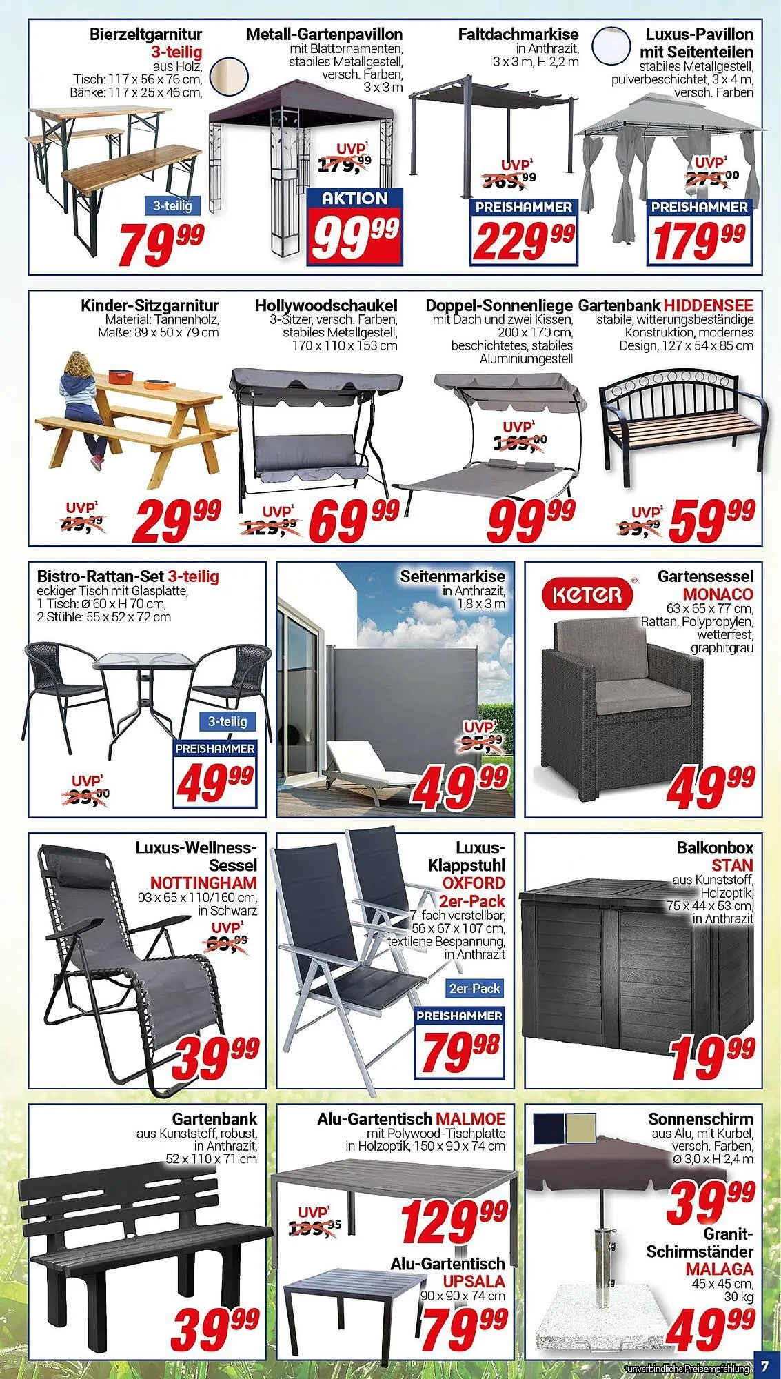 CENTERSHOP Prospekt von 21. April bis 27. April 2025 - Prospekt seite 7