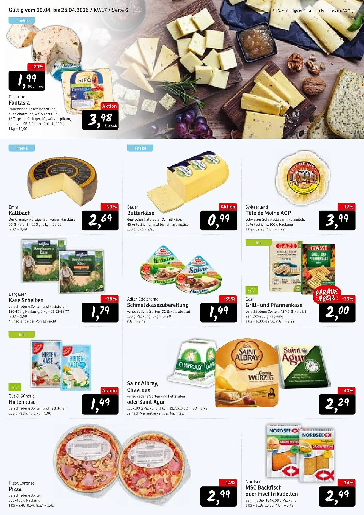 KONSUM Prospekt von 20. April bis 25. April 2026 - Prospekt seite 6