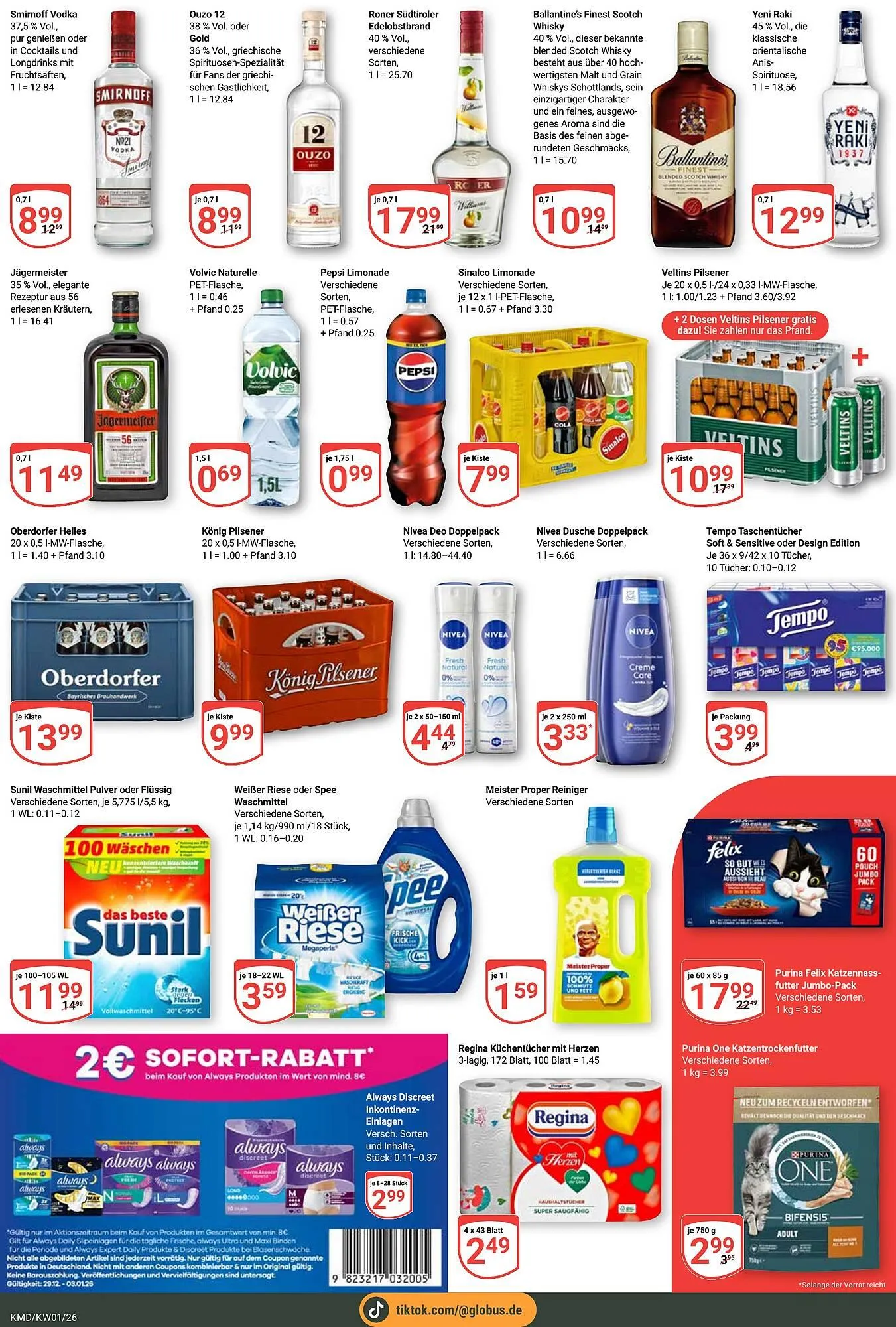 Globus Prospekt von 29. Dezember bis 3. Januar 2026 - Prospekt seite 8