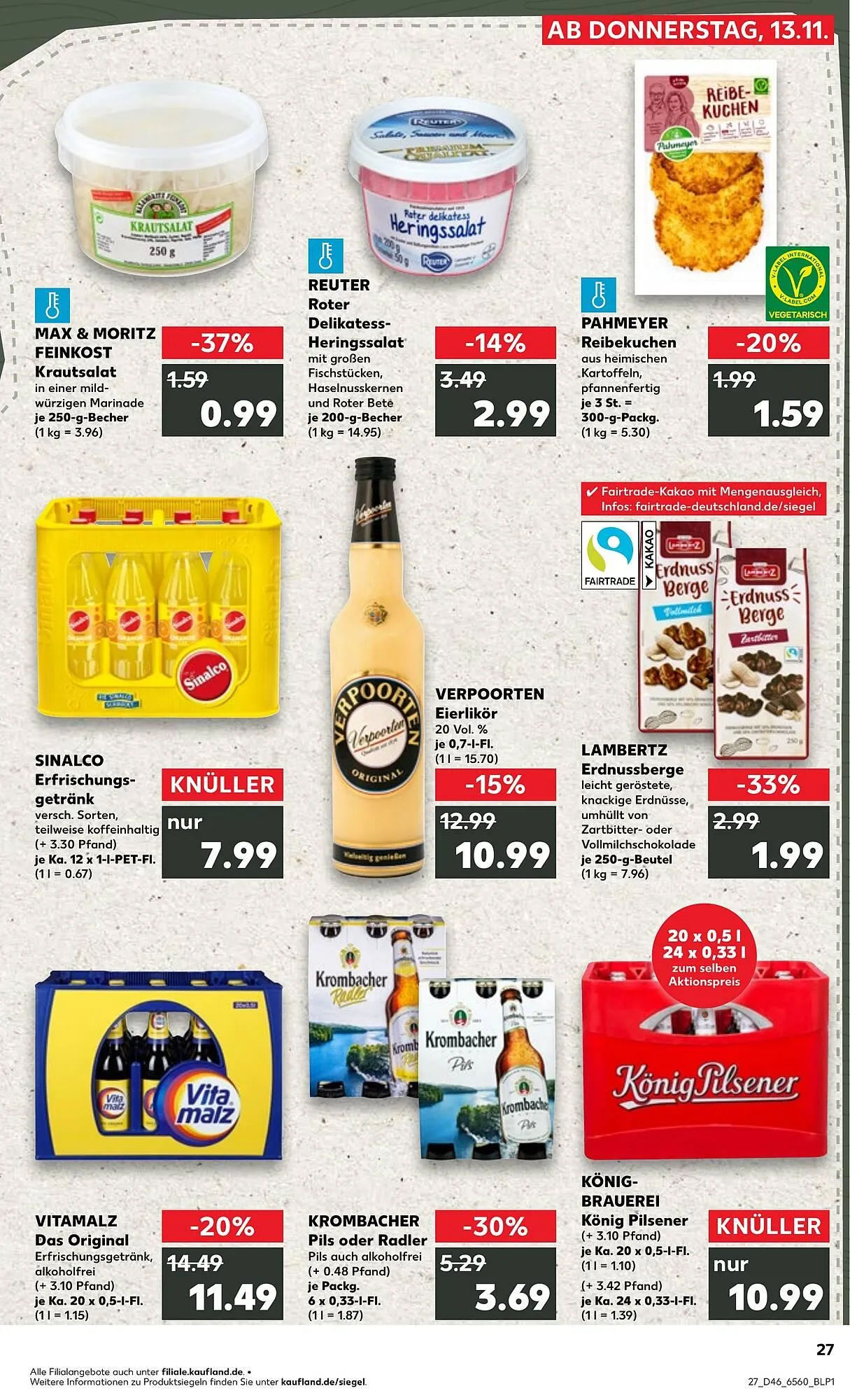 Kaufland Prospekt von 13. November bis 19. November 2025 - Prospekt seite 27