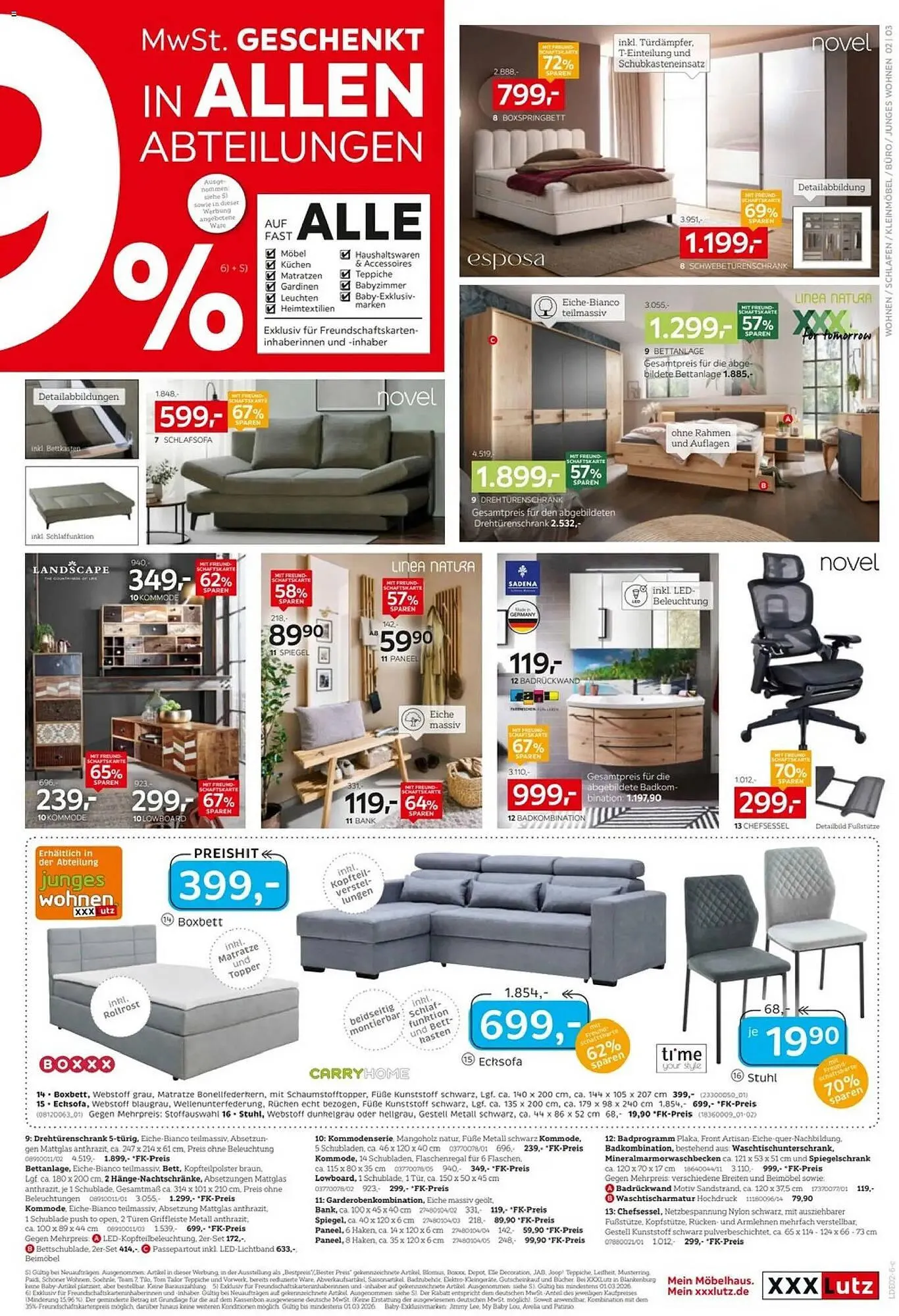 XXXLutz Prospekt von 15. Februar bis 1. März 2026 - Prospekt seite 3