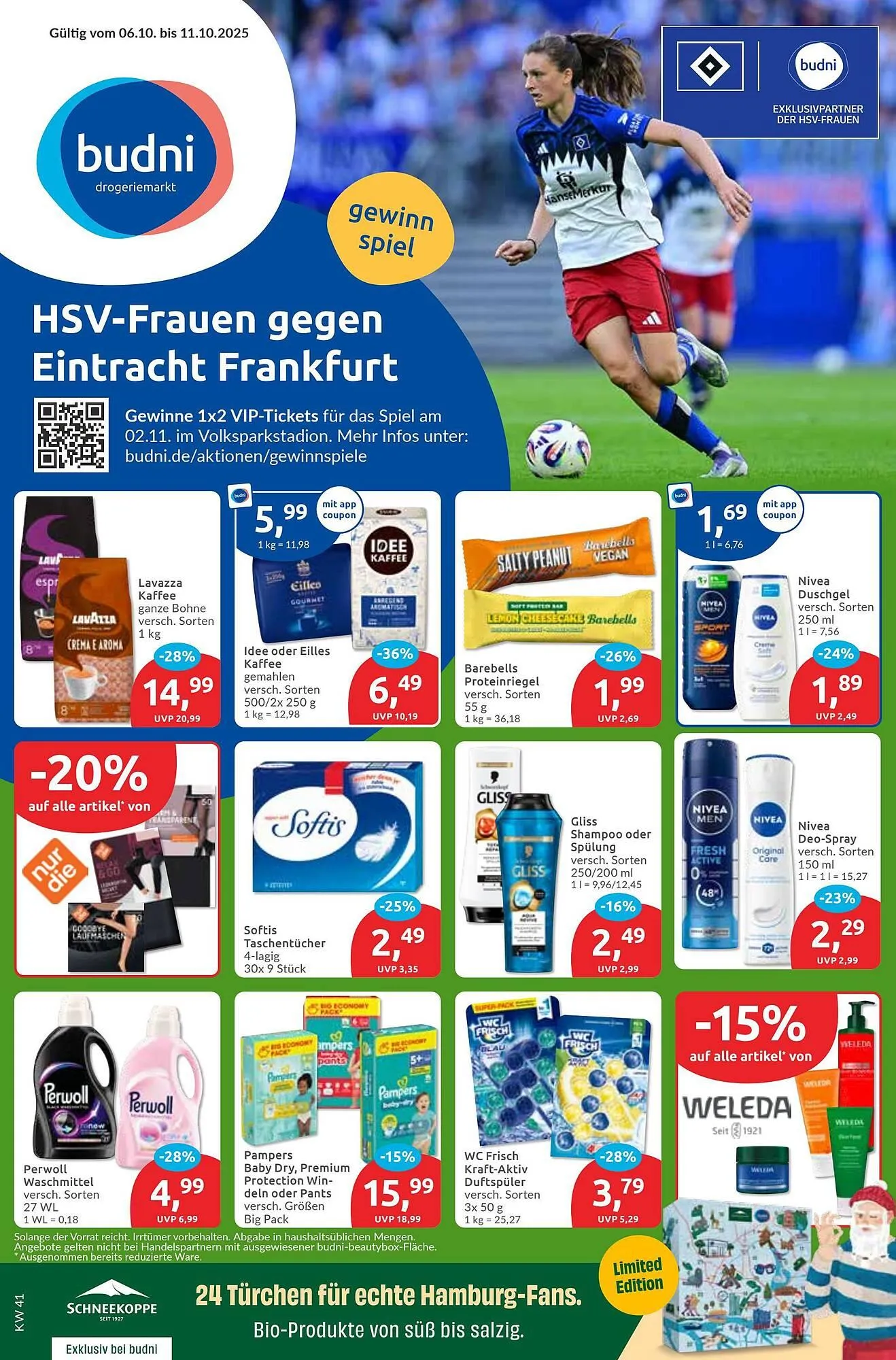 Budni Prospekt von 6. Oktober bis 11. Oktober 2025 - Prospekt seite 1