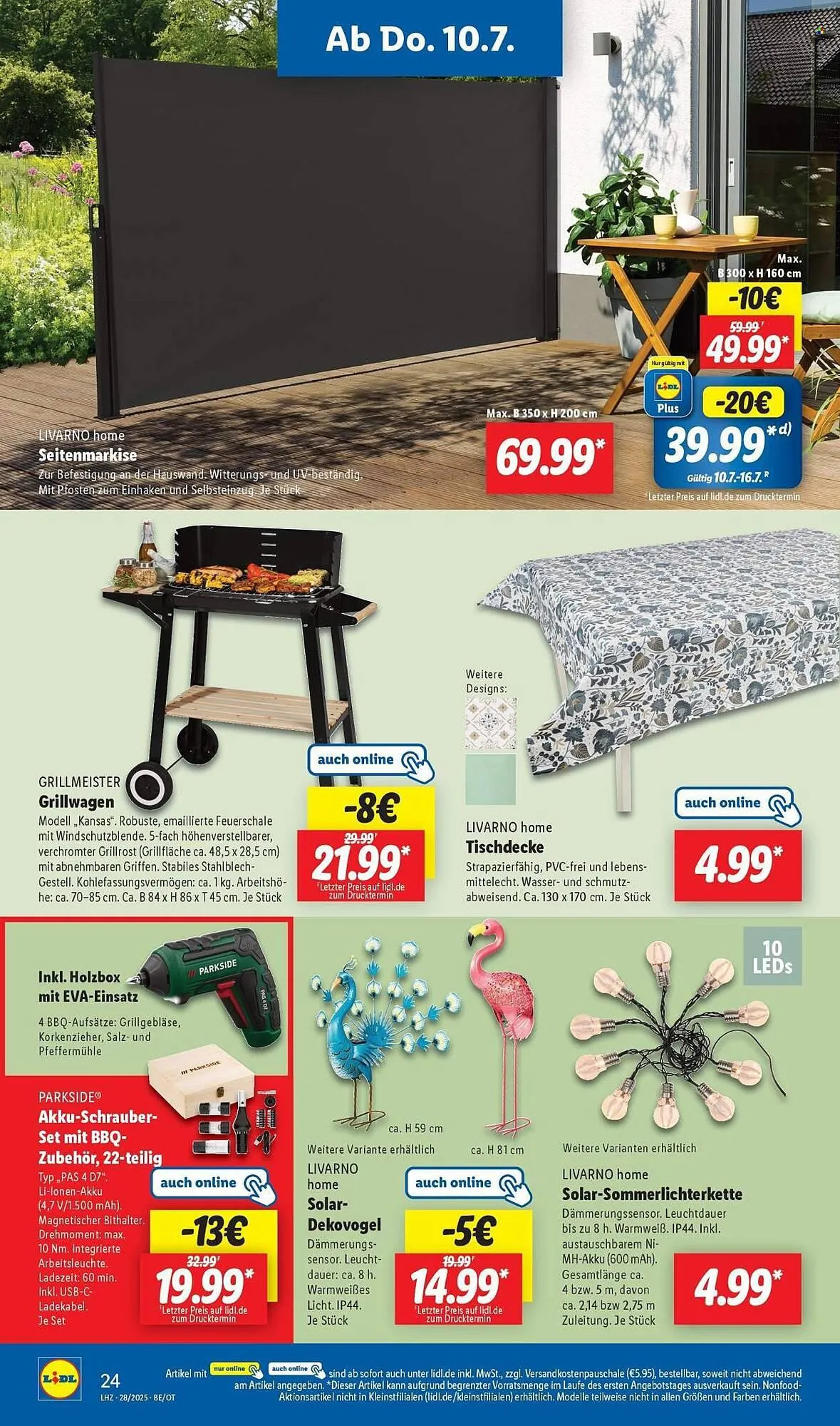 Lidl Prospekt von 7. Juli bis 12. Juli 2025 - Prospekt seite 20