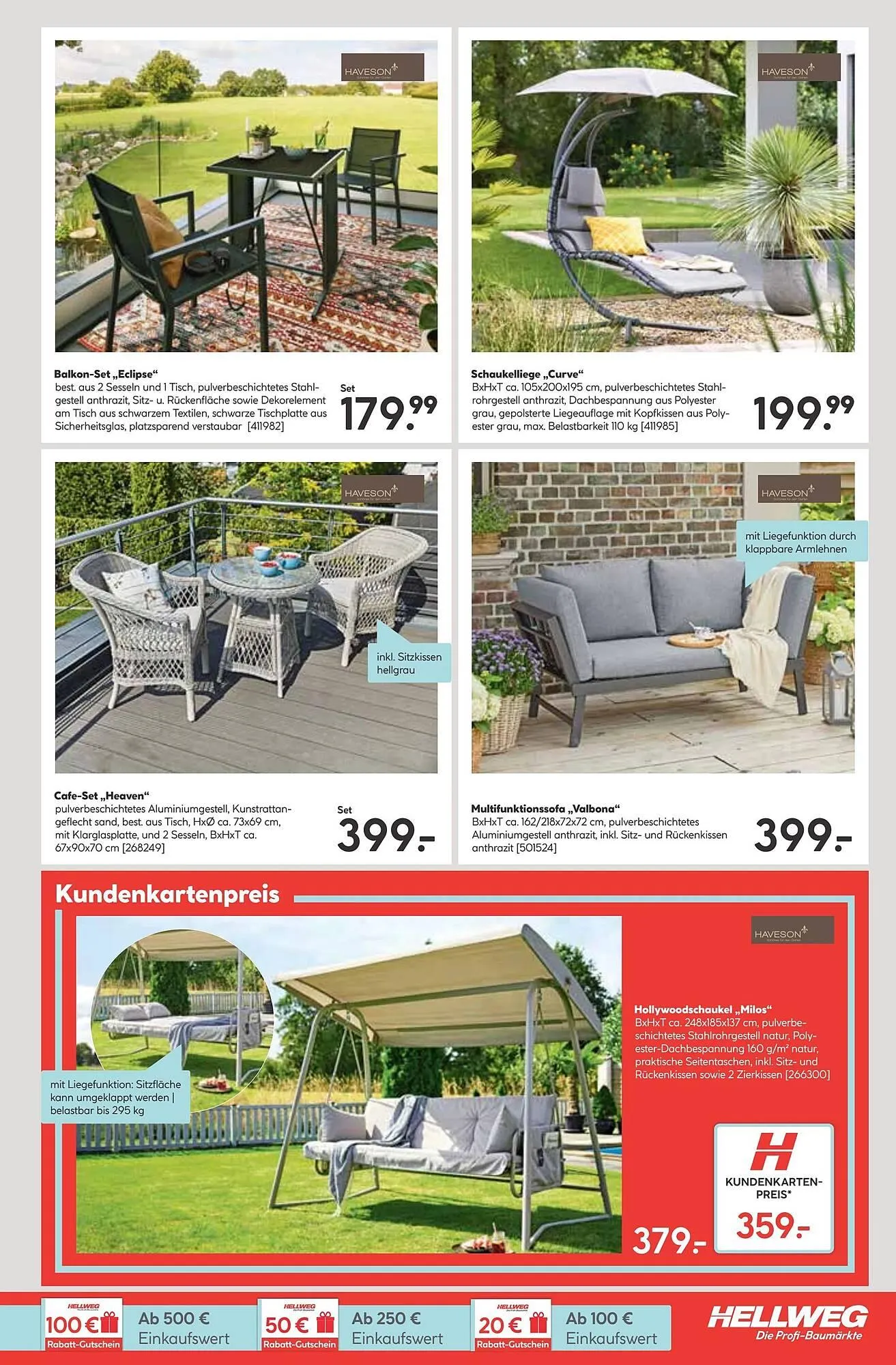 Hellweg Prospekt von 14. April bis 20. April 2025 - Prospekt seite 7