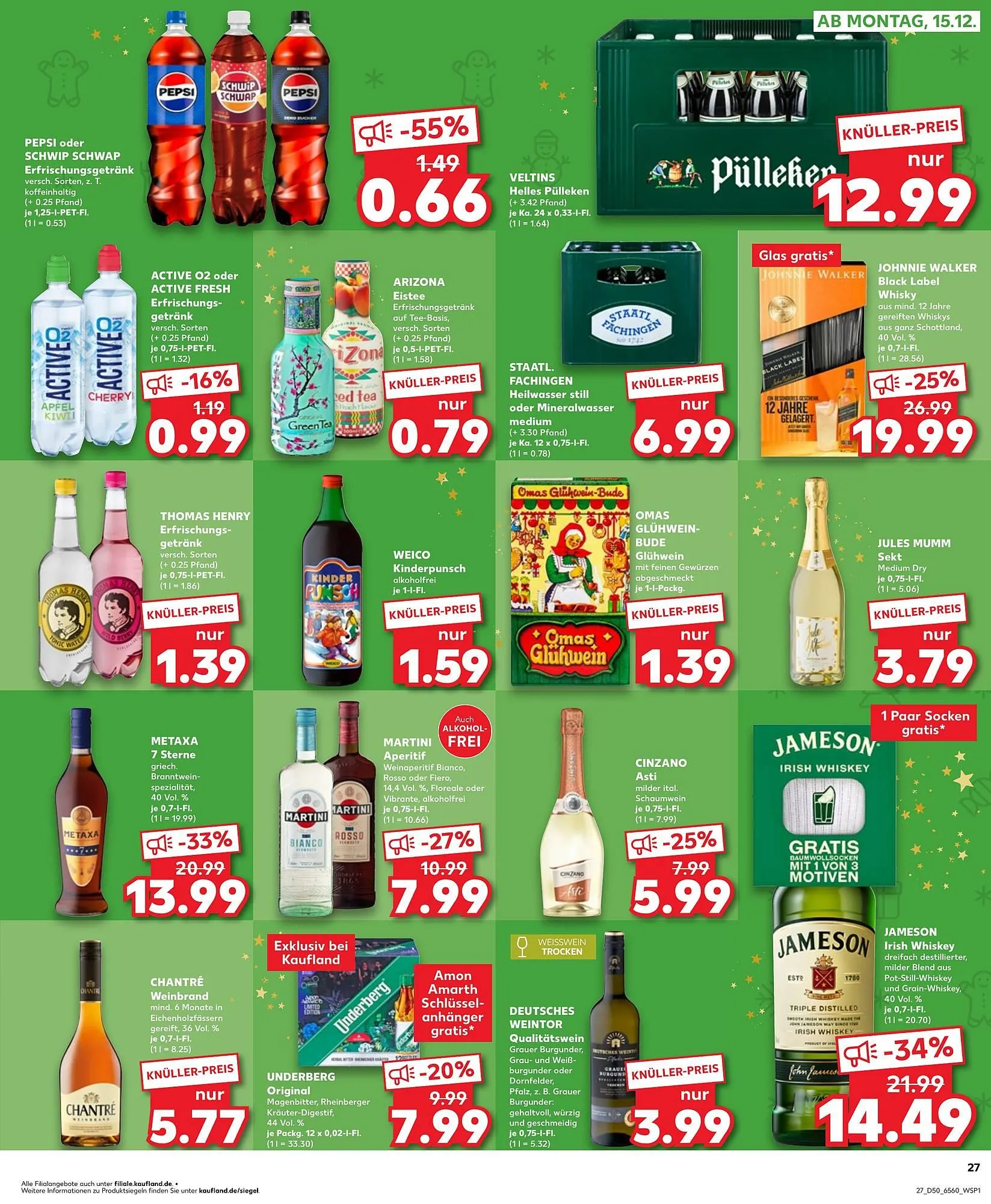 Kaufland Prospekt von 11. Dezember bis 17. Dezember 2025 - Prospekt seite 27