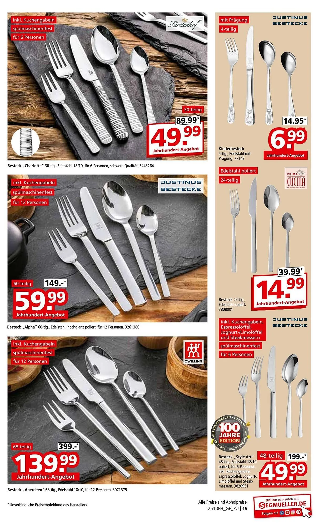 Segmüller Prospekt von 18. Oktober bis 9. November 2025 - Prospekt seite 29