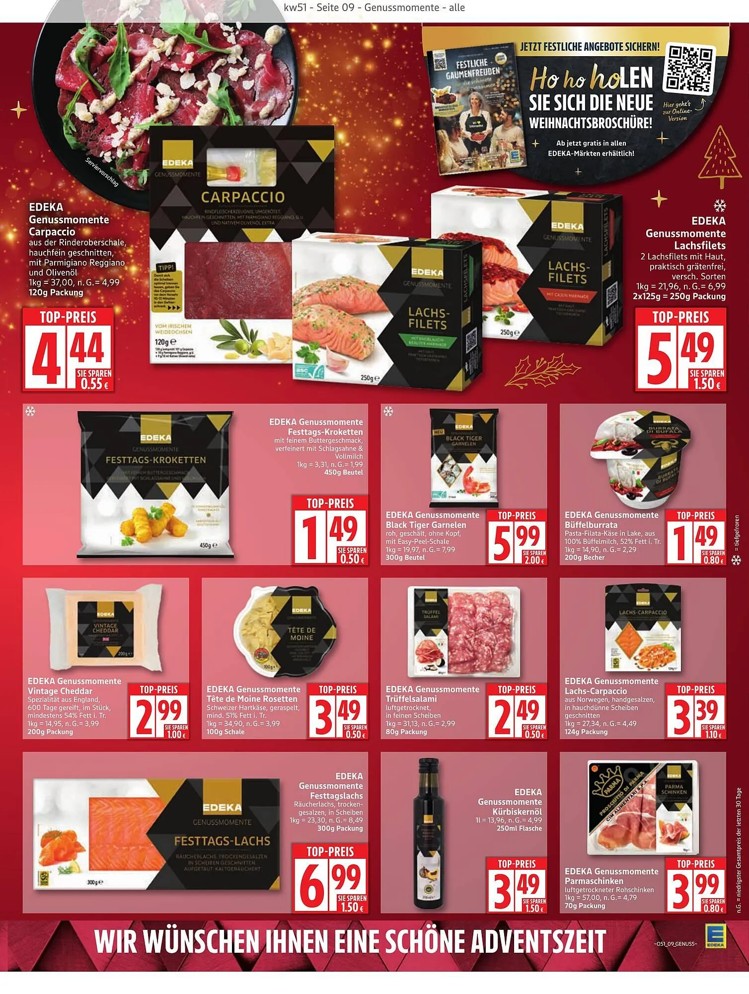 Edeka Prospekt von 15. Dezember bis 20. Dezember 2025 - Prospekt seite 9