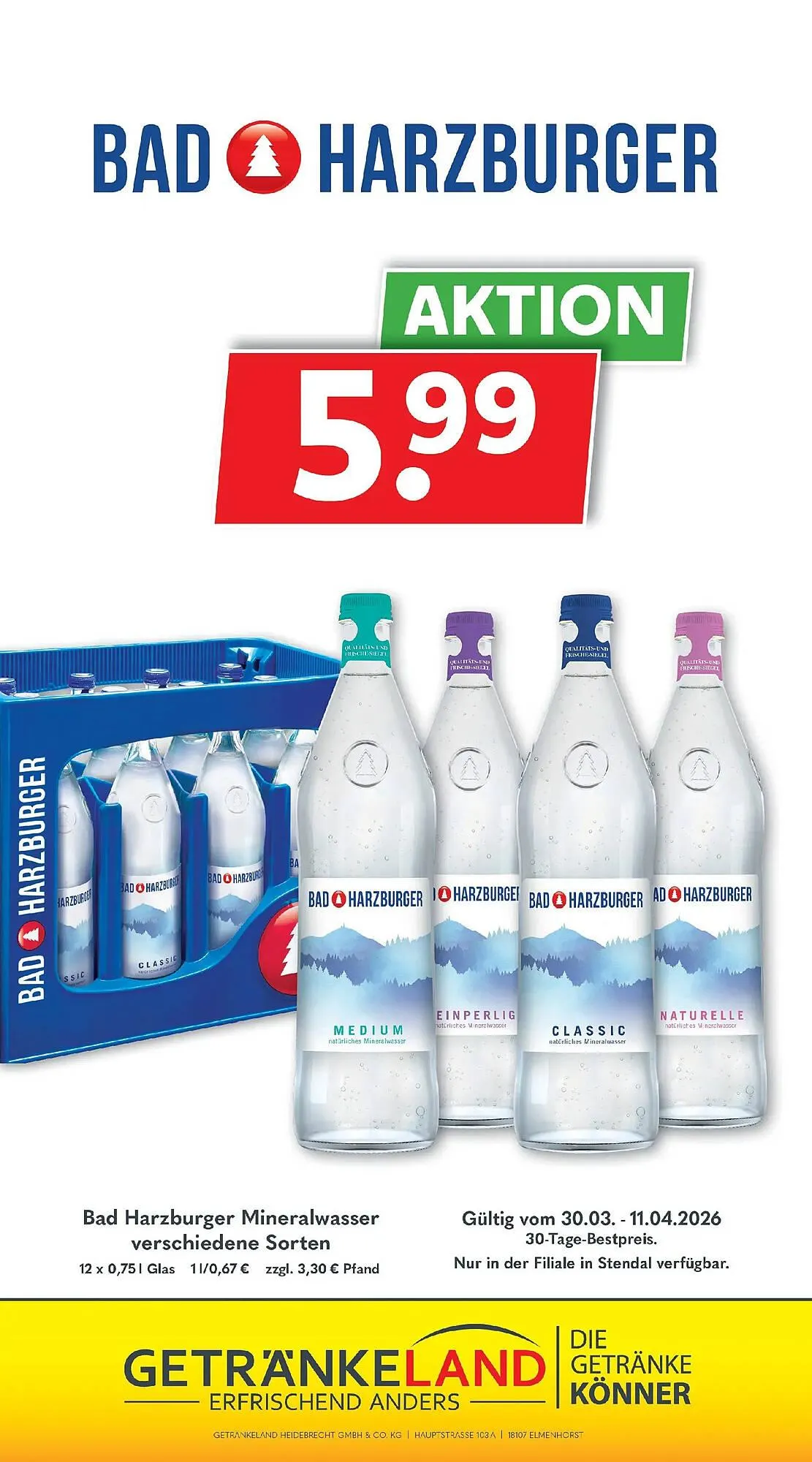 Getränkeland Prospekt von 30. März bis 11. April 2026 - Prospekt seite 14